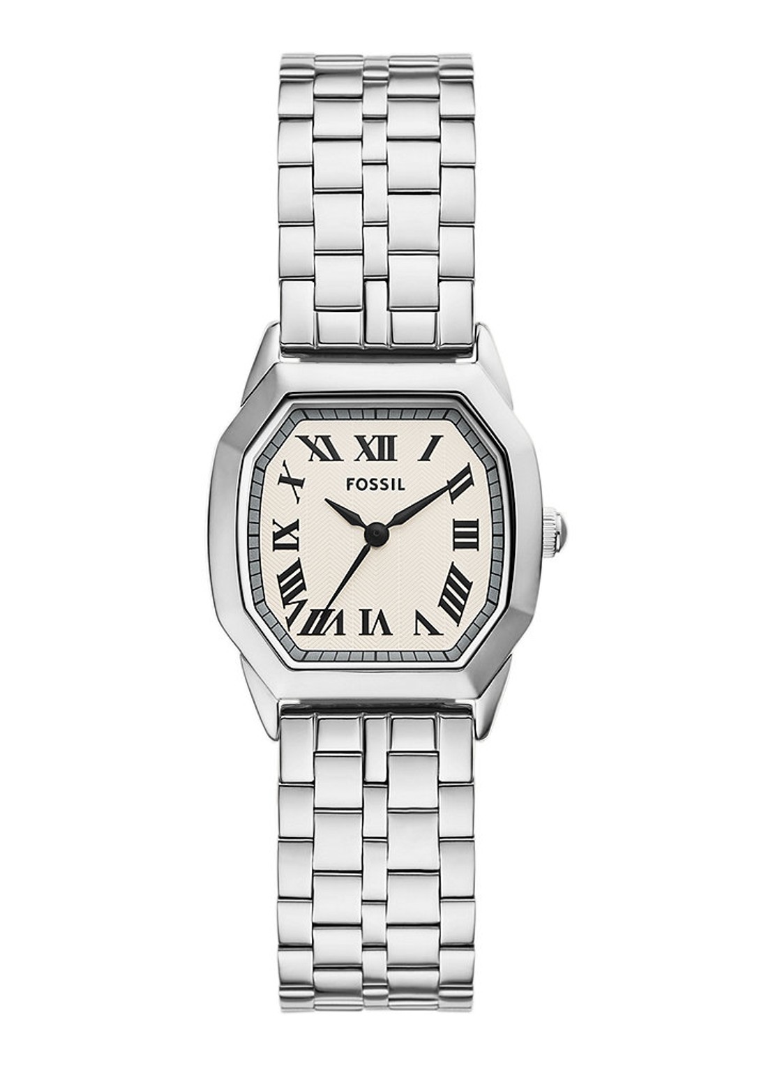 Fossil Harlow horloge ES5363 - voorkant zilver