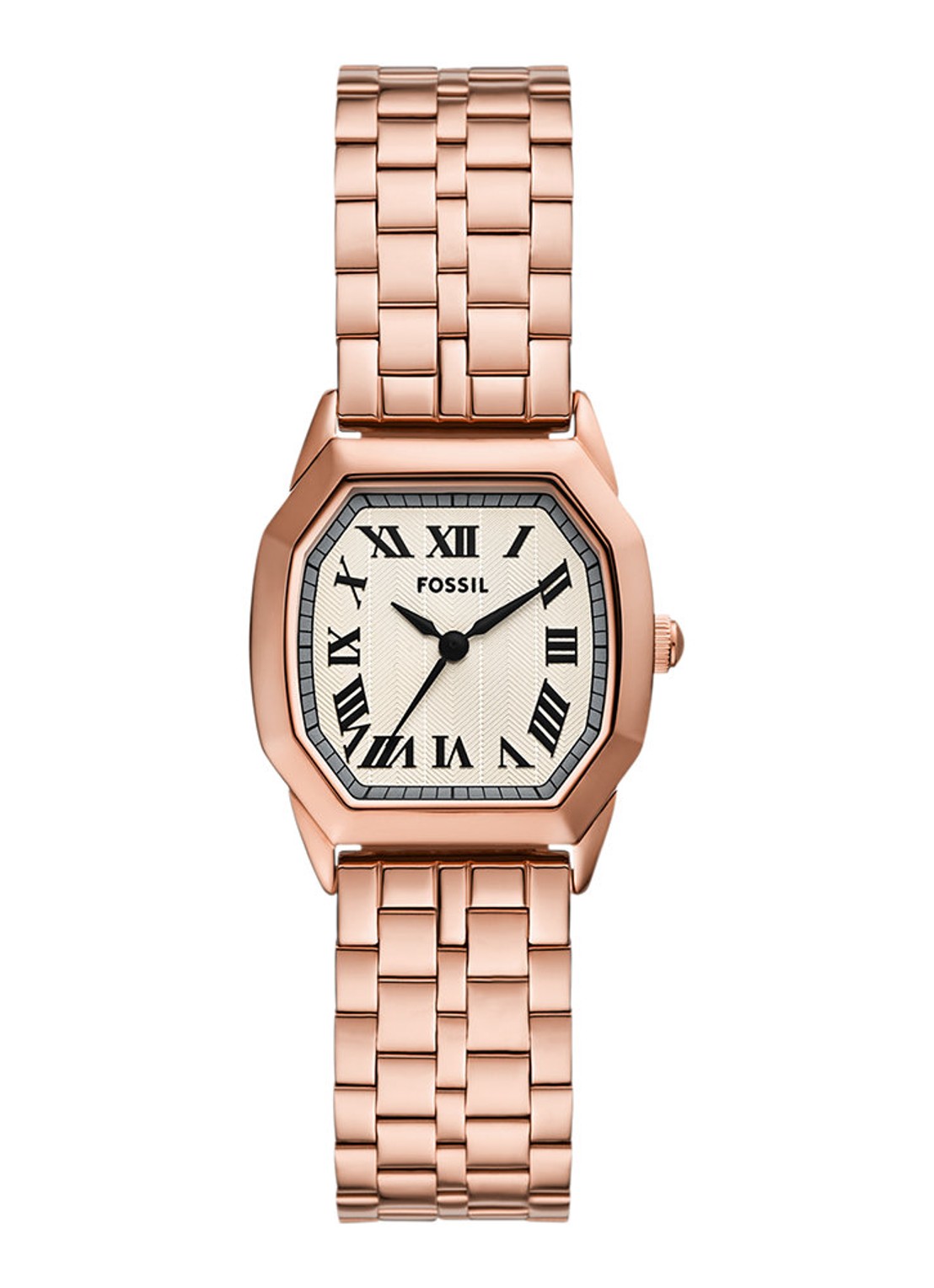 Fossil Harlow horloge ES5386 - voorkant roségoud