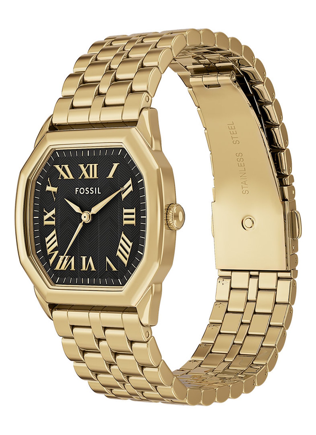 Fossil Harlow horloge ES5433 - detail 6 goud
