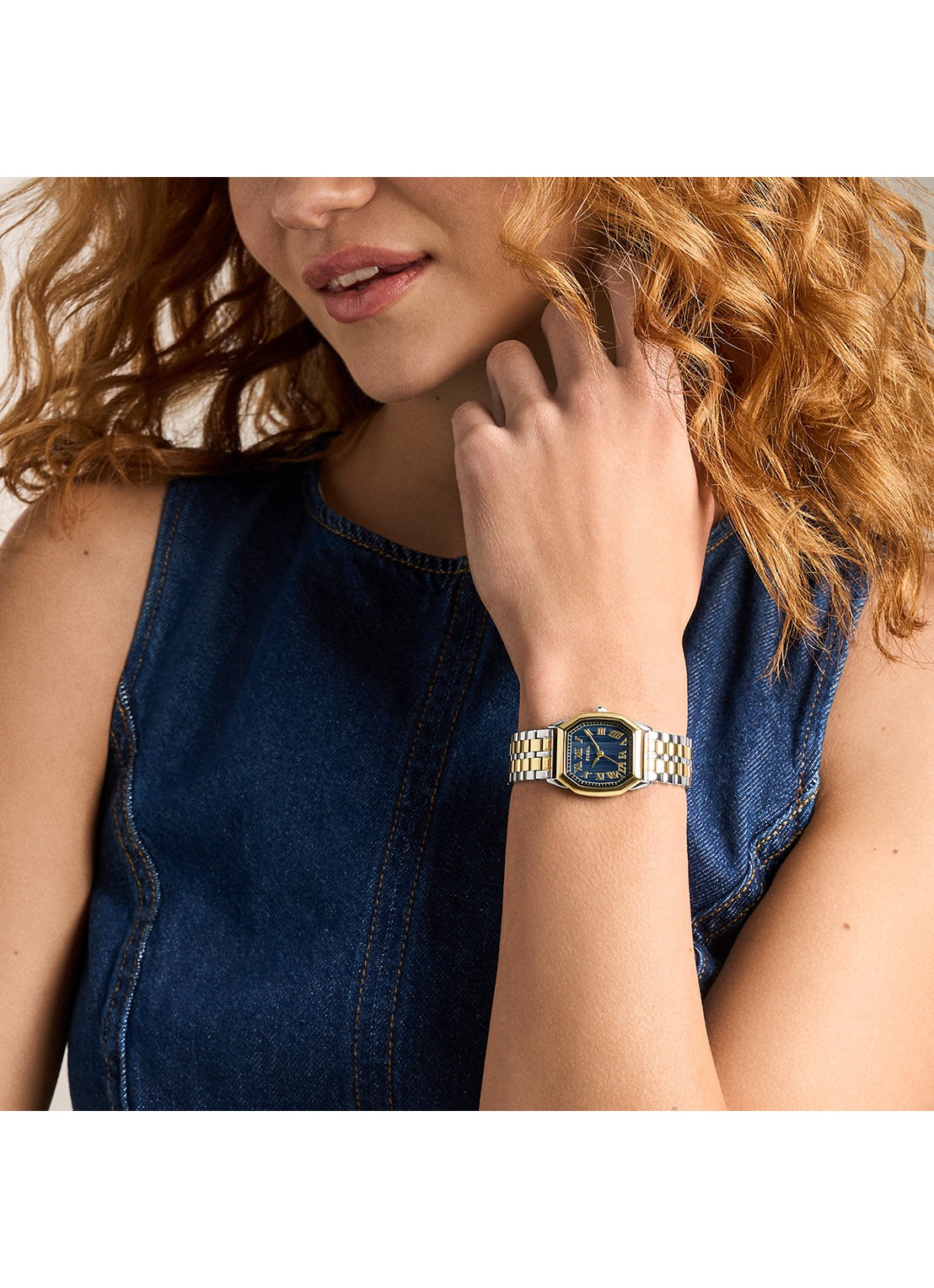 Fossil Harlow horloge ES5480 - detail 6 zilver