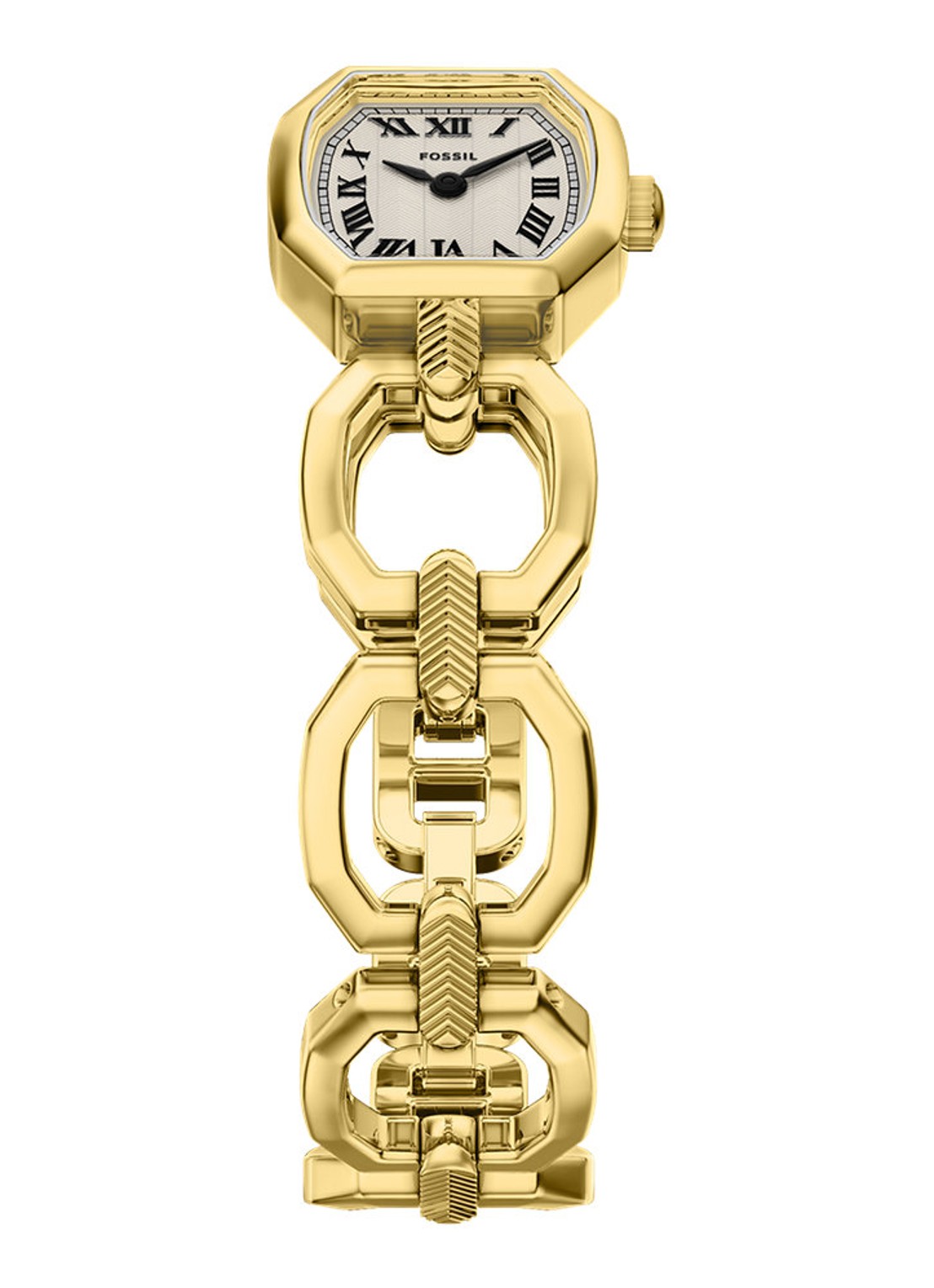 Fossil Harlow horloge ES5483 - detail 4 goud