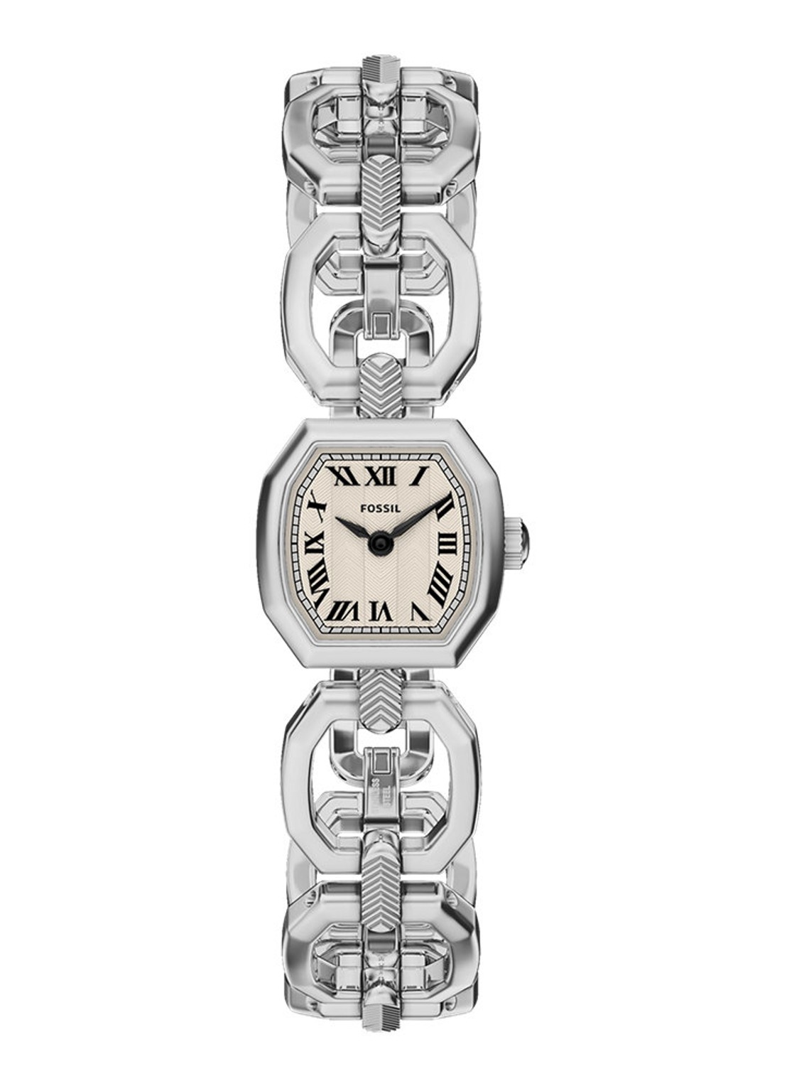 Fossil Harlow horloge ES5485 - voorkant zilver