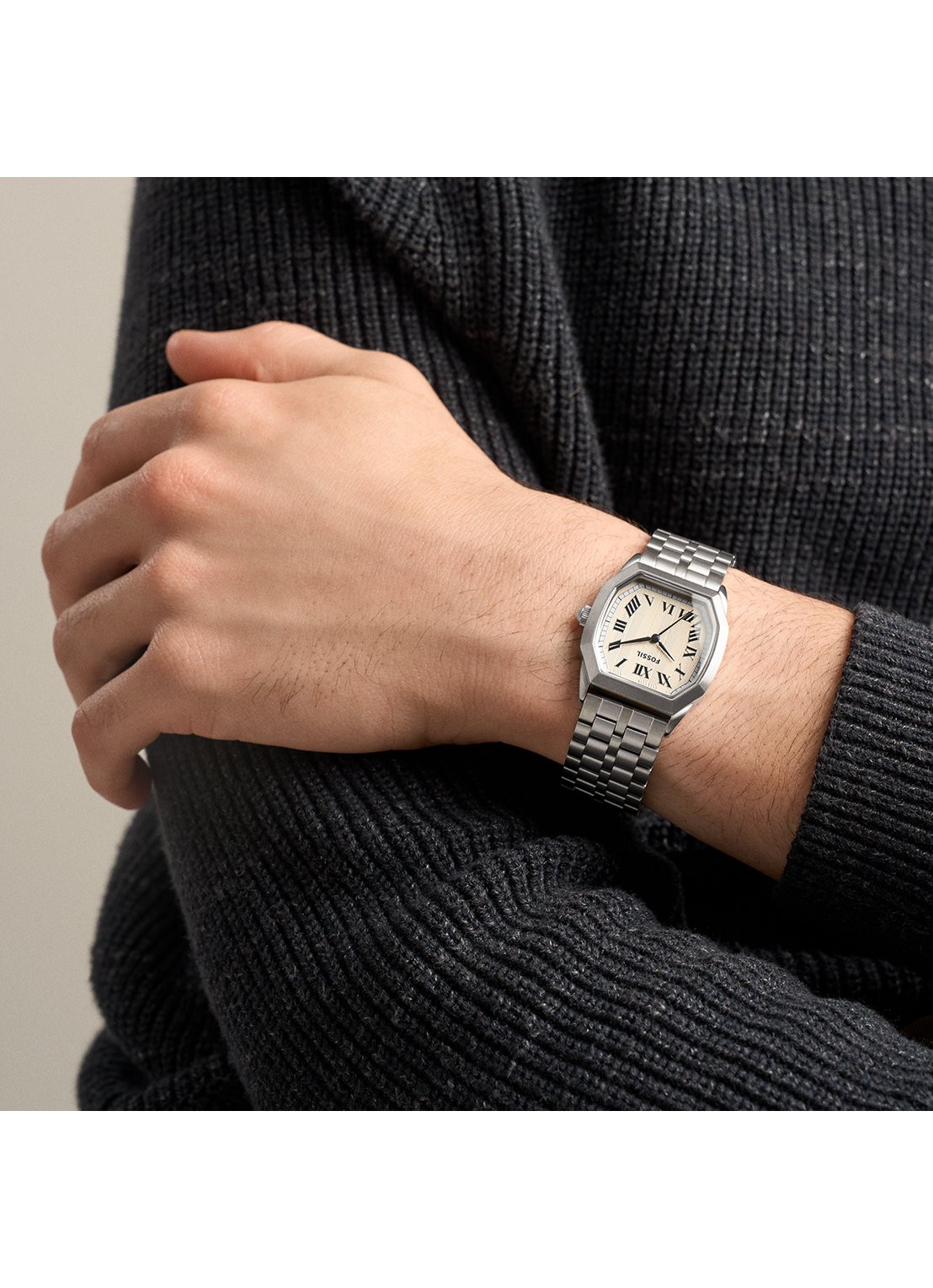 Fossil Harlow Horloge FS6211 - detail 5 zilver