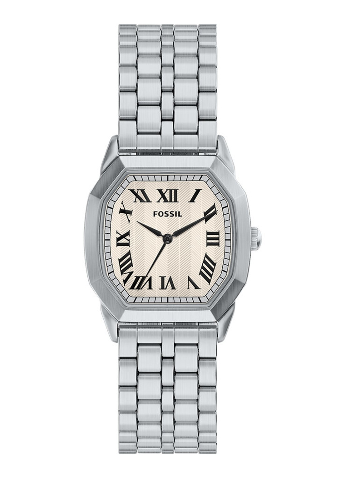 Fossil Harlow Horloge FS6211 - voorkant zilver