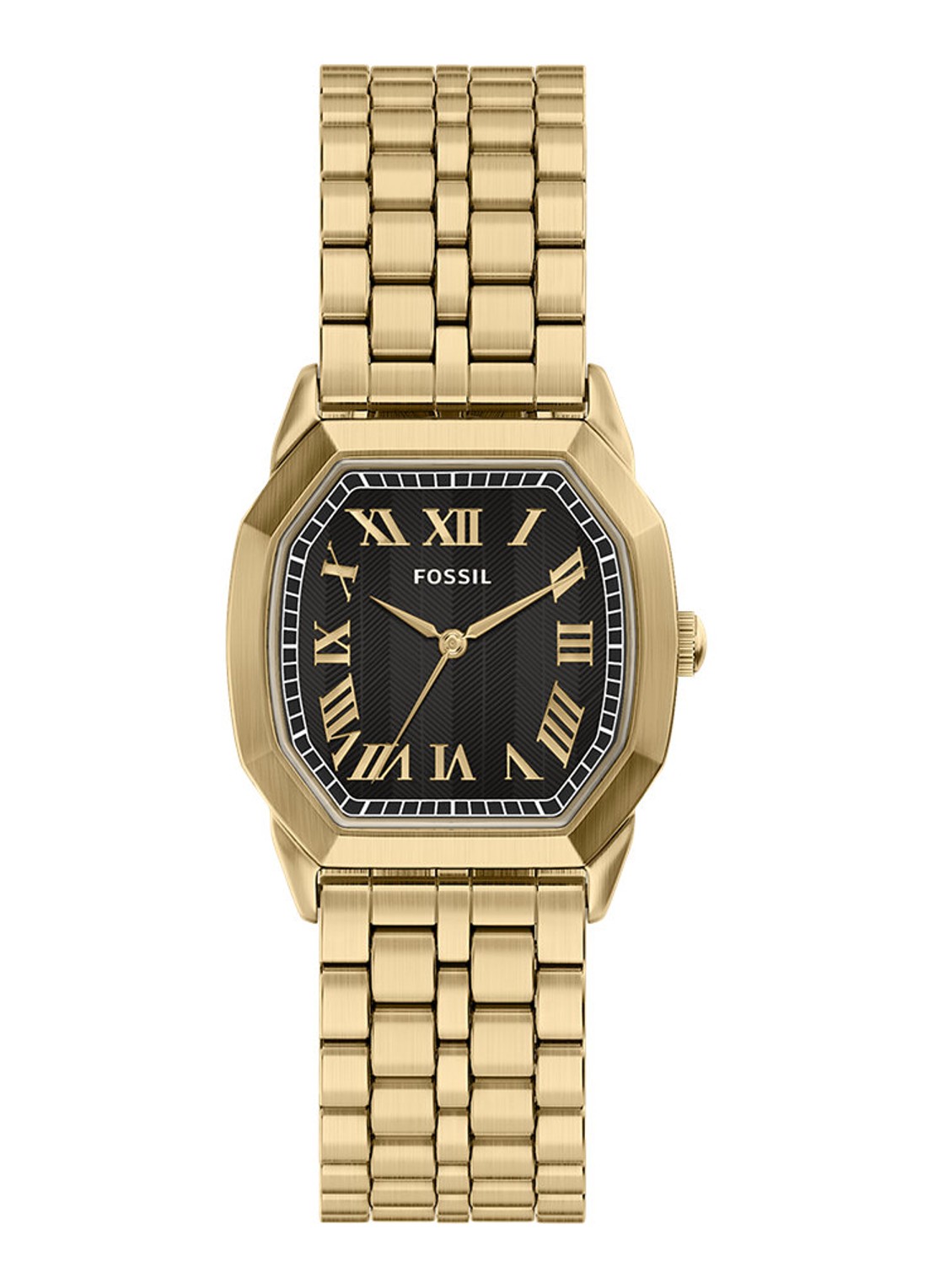 Fossil Harlow horloge FS6213 - voorkant goud