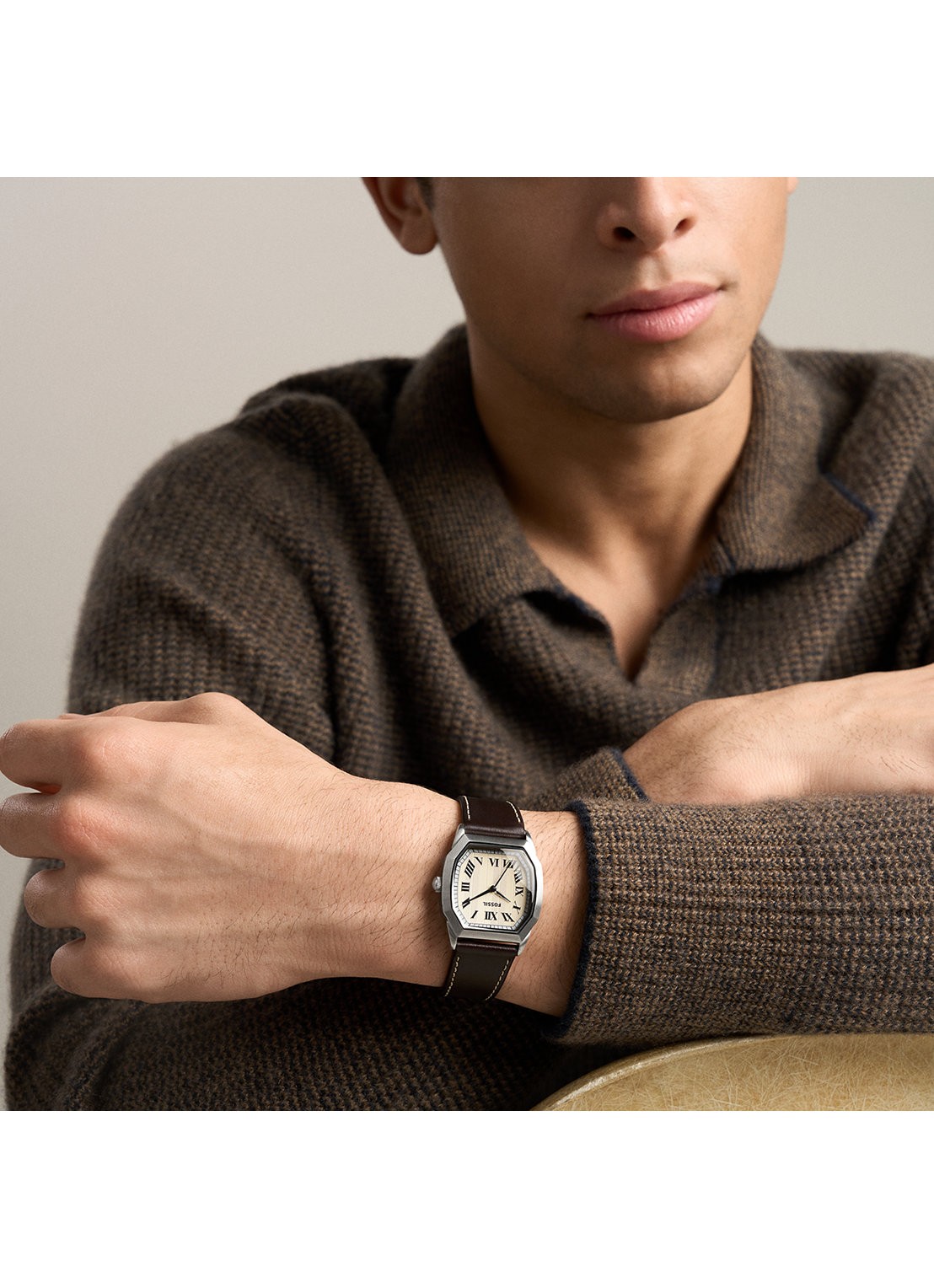 Fossil Harlow horloge FS6214 - detail 5 zilver