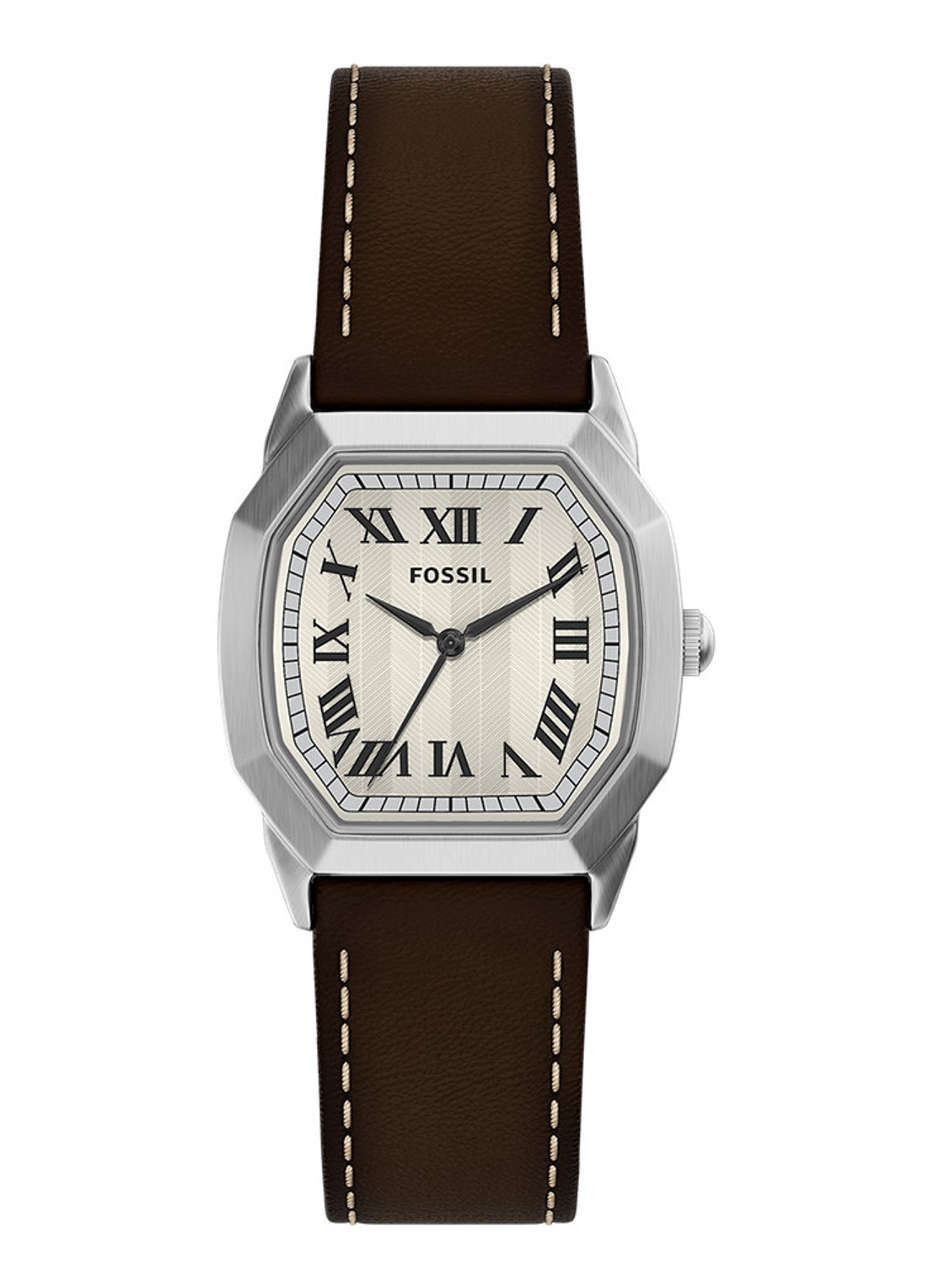 Fossil Harlow horloge FS6214 - voorkant zilver