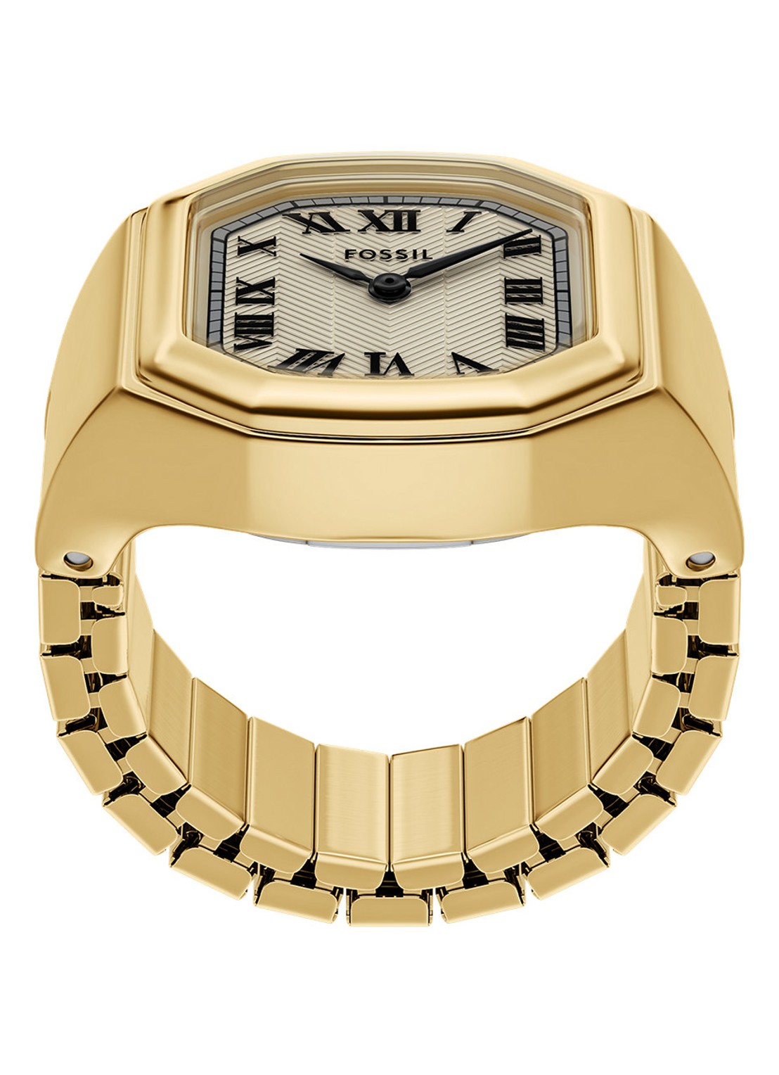 Fossil Harlow horloge ring ES5446 - detail 2 goud