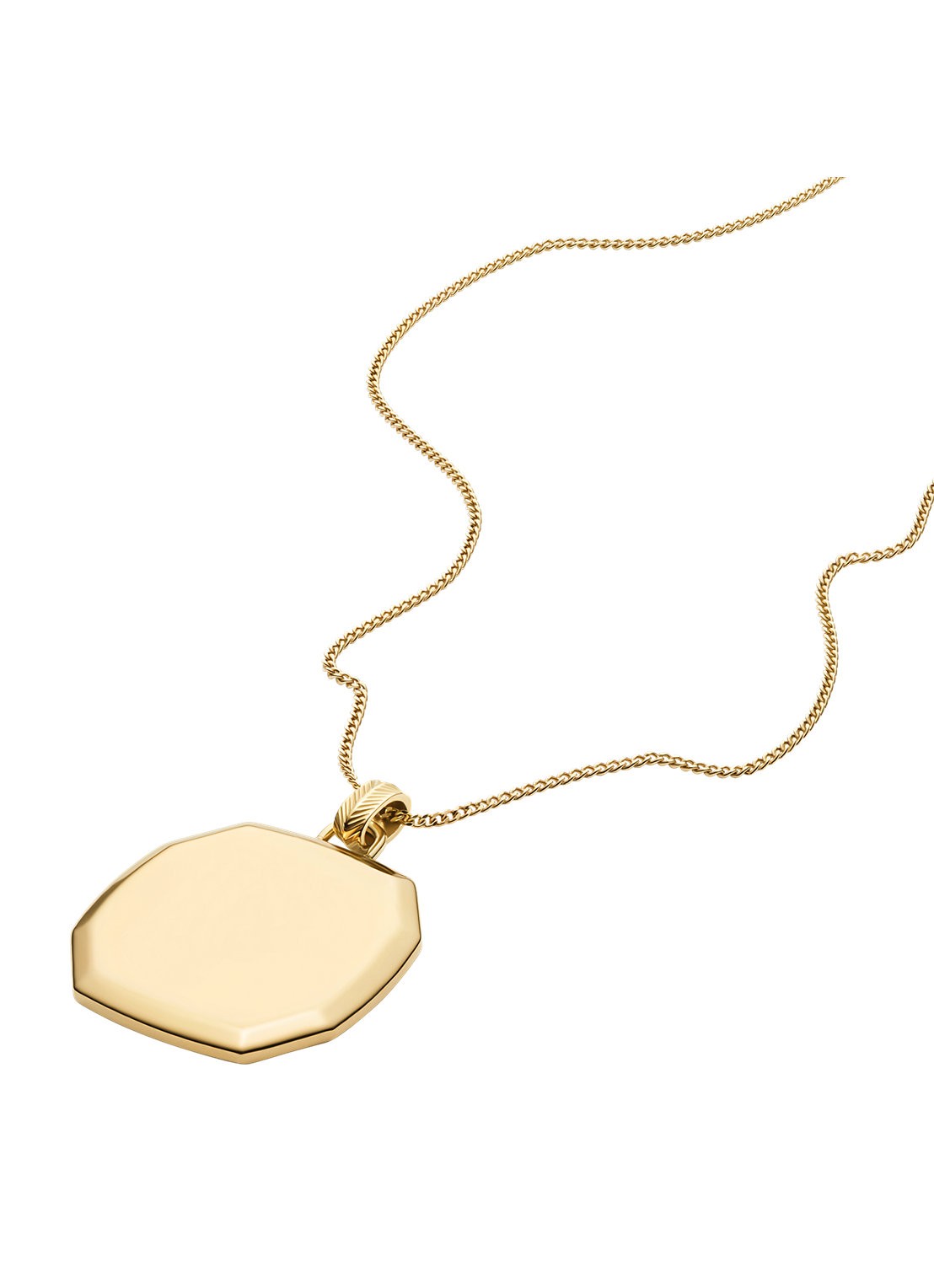 Fossil Harlow ketting JF04961710 - detail 2 goud