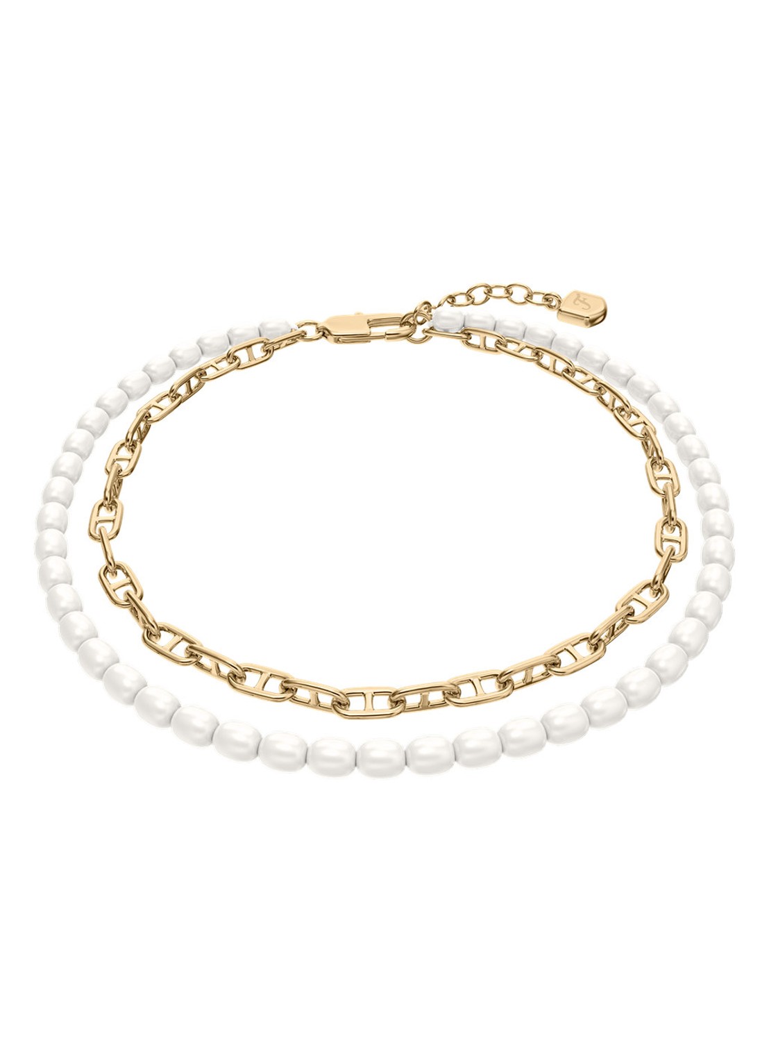 Fossil Heritage armband JA7322710 - voorkant goud
