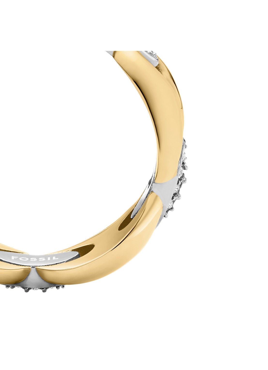 Fossil Heritage ring JF04931998 - detail 4 goud