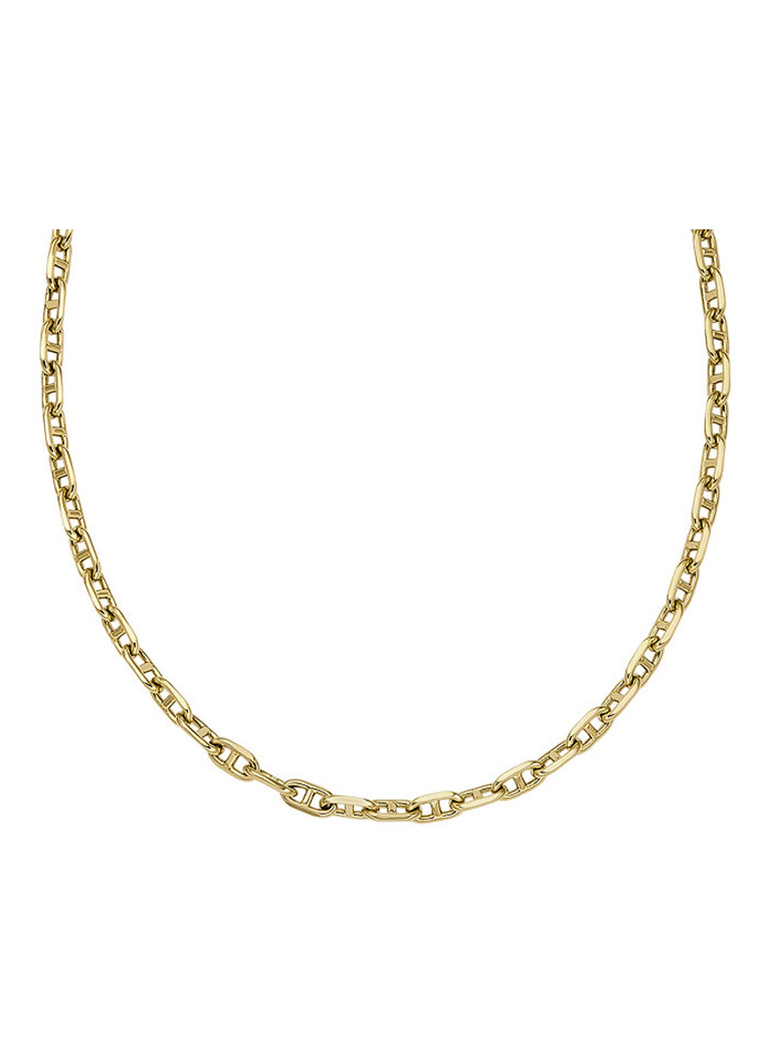 Fossil Heritage schakelketting JA7209710 - voorkant goud