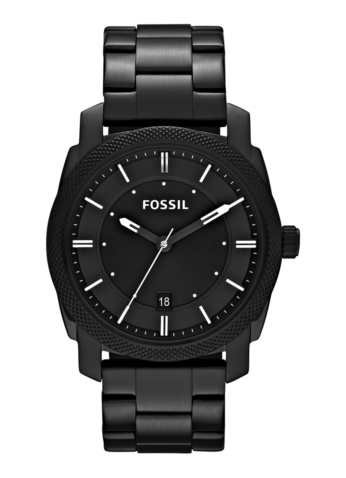 Fossil Horloge FS4775 - voorkant zwart