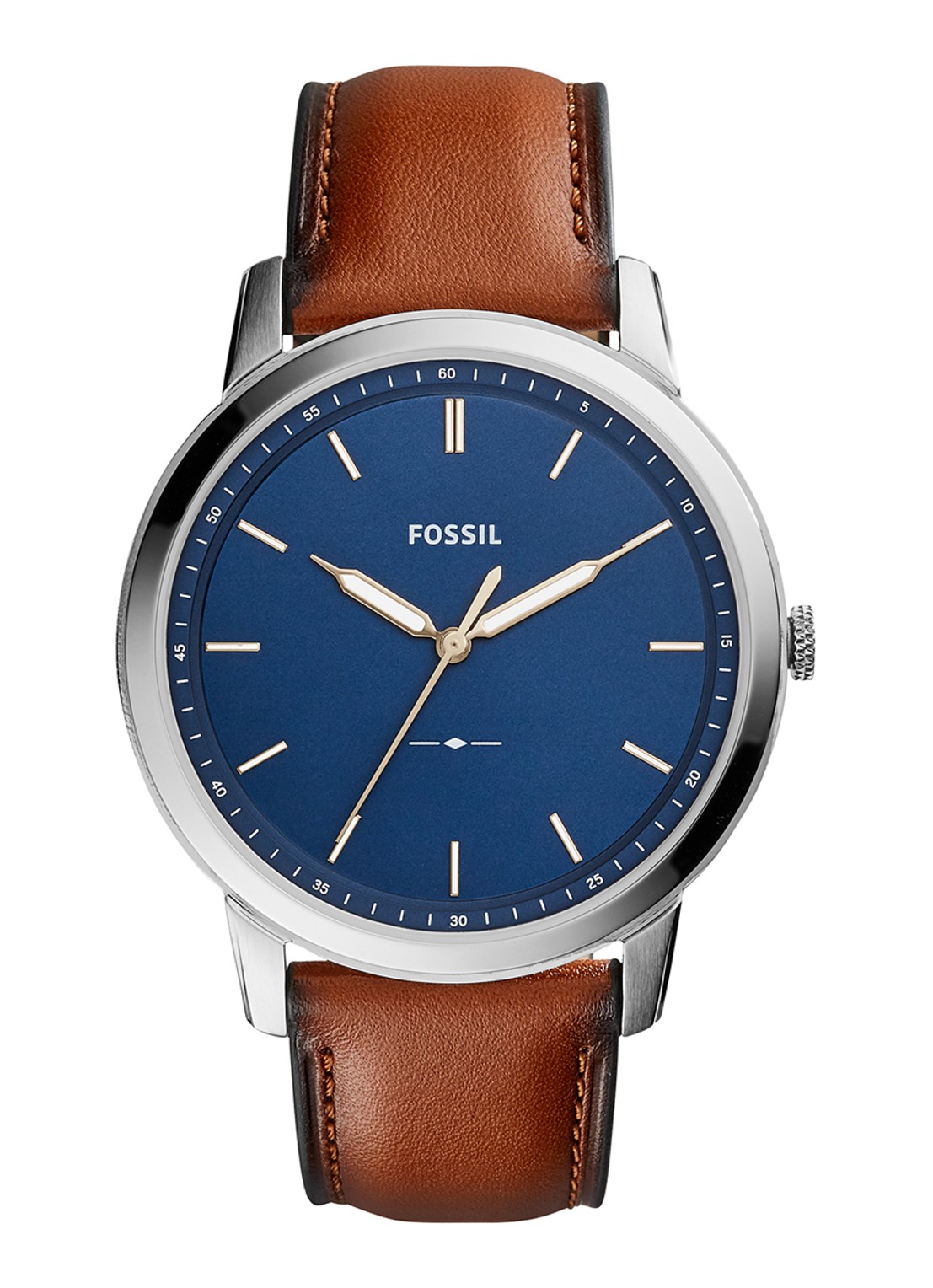 Fossil Horloge FS5304 - voorkant zilver