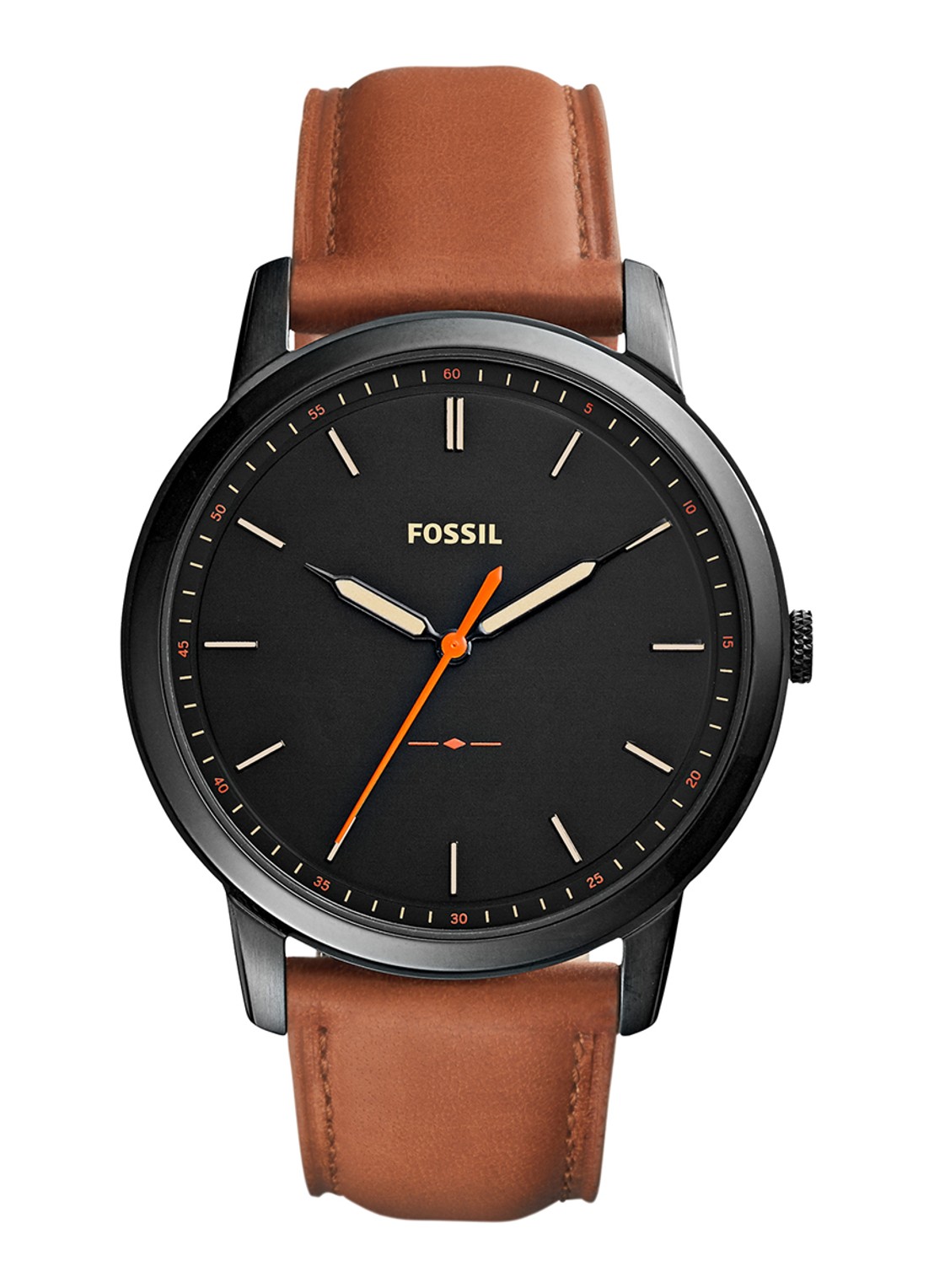 Fossil Horloge FS5305 - voorkant antraciet