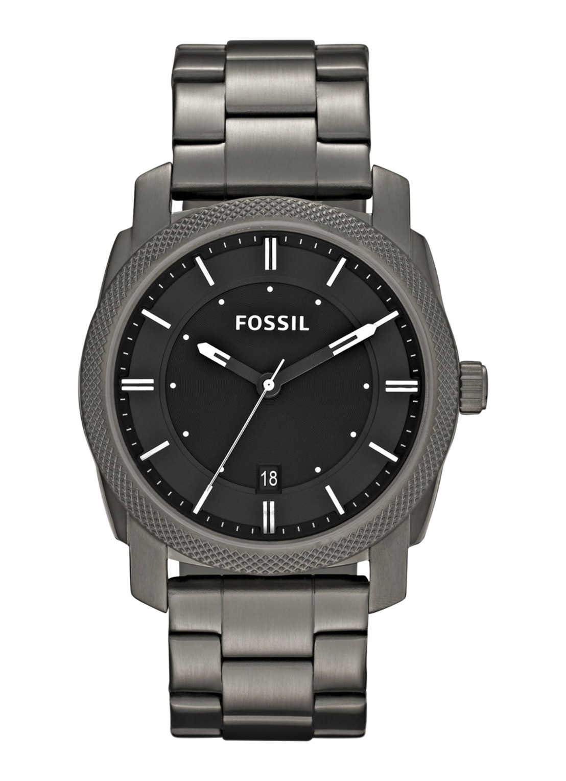 Fossil Horloge Machine FS4774 - voorkant 3 grijs