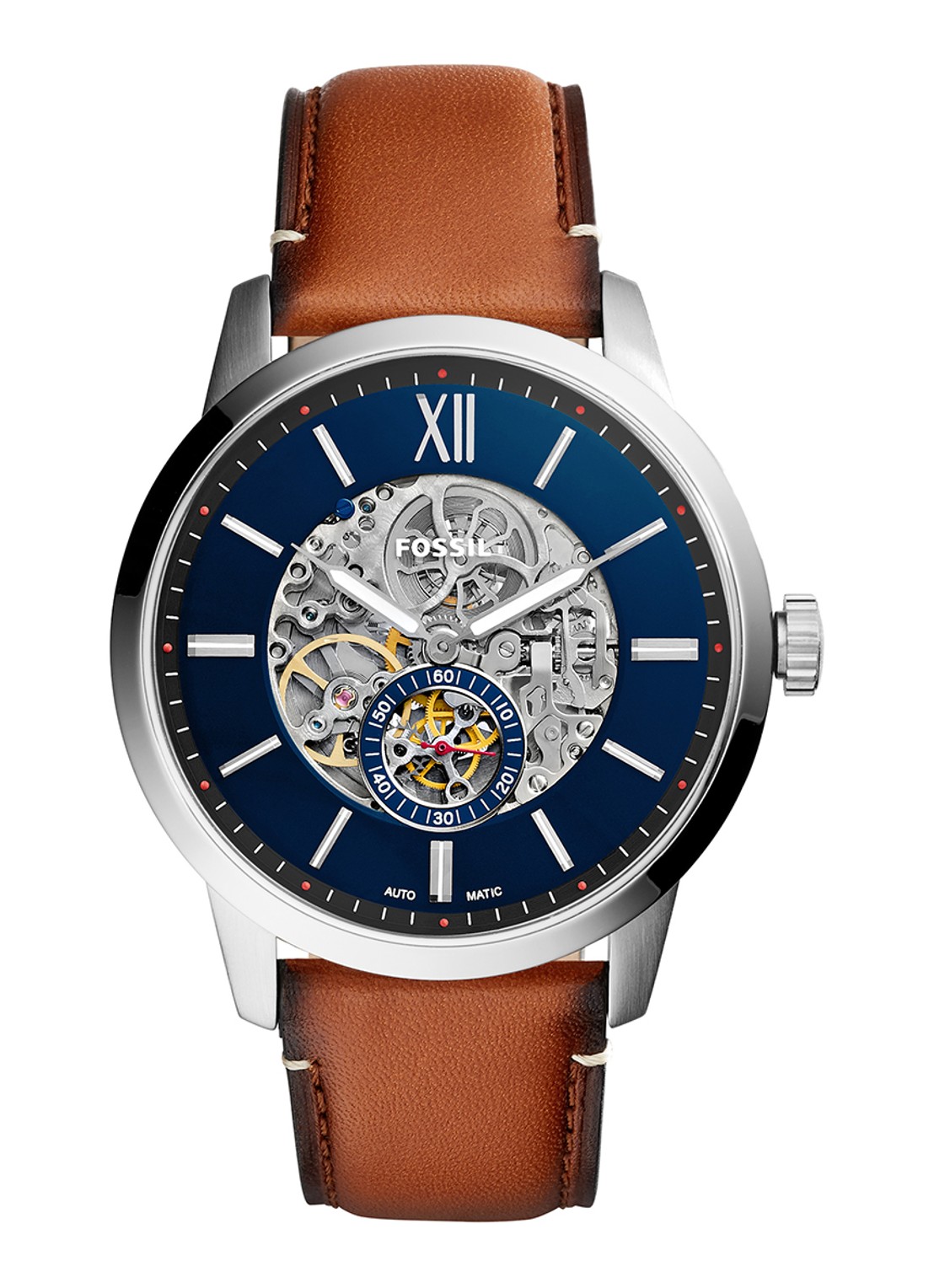 Fossil Horloge ME3154 - voorkant zilver
