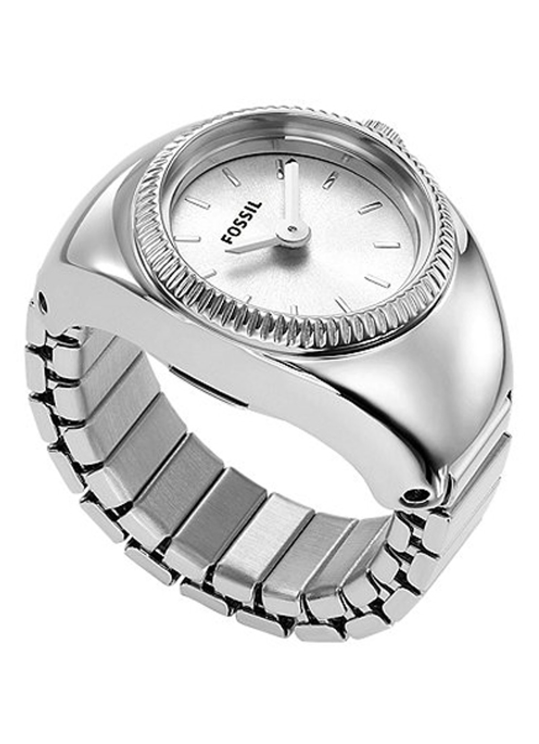 Fossil Horloge ring ES5245 - voorkant zilver