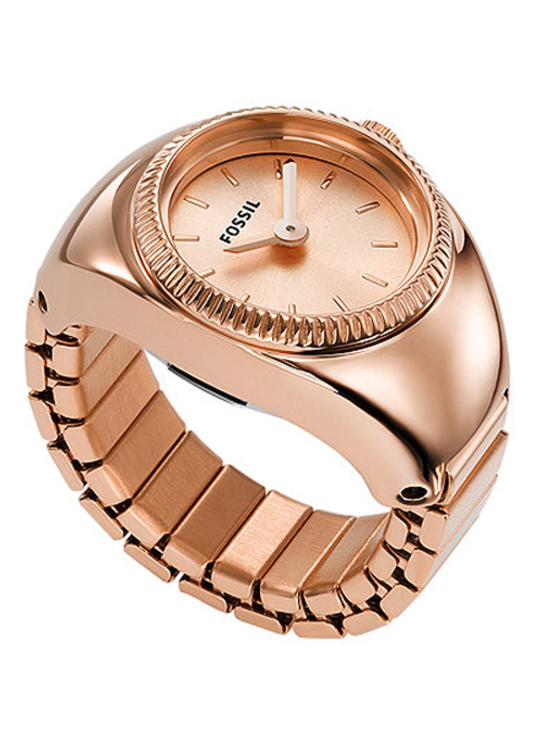 Fossil Horloge ring ES5247 - voorkant roségoud