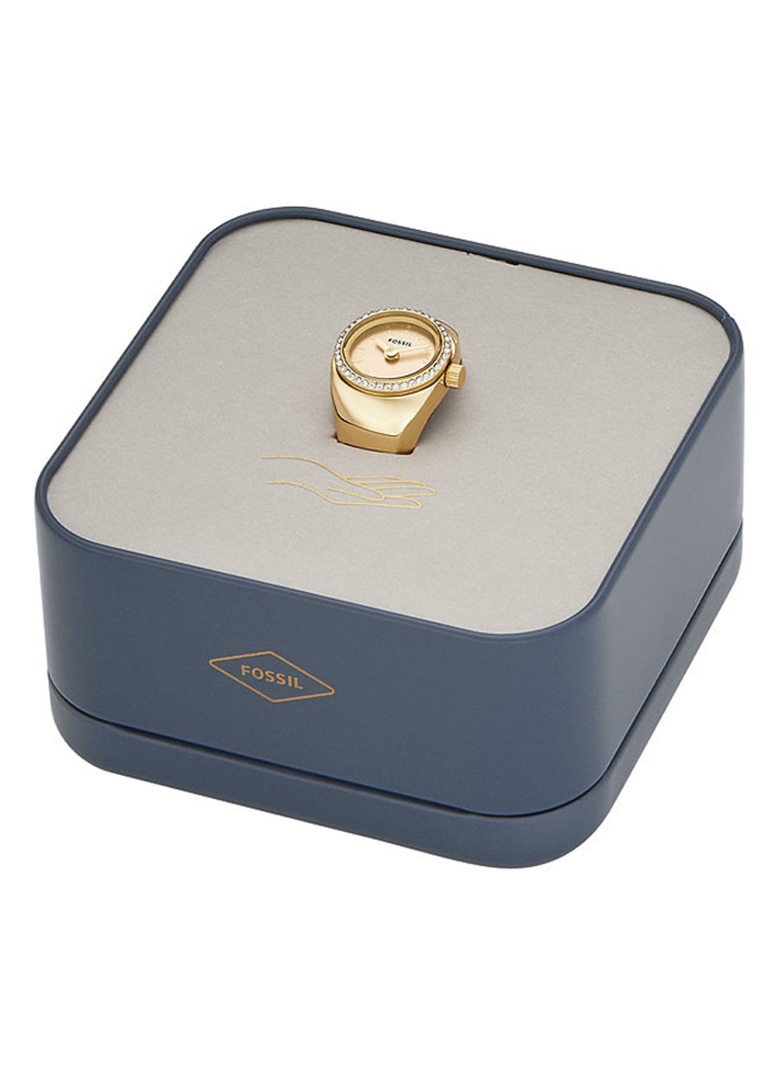 Fossil Horloge ring ES5319 - detail 4 goud