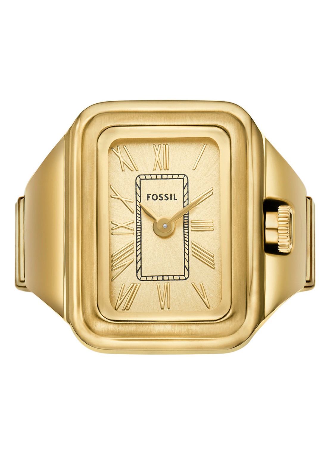 Fossil Horloge ring ES5343 - detail goud