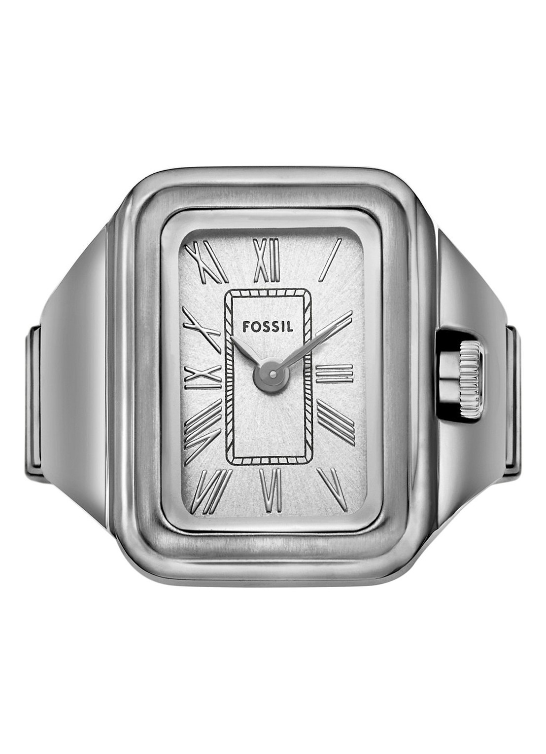 Fossil Horloge ring ES5344 - detail zilver
