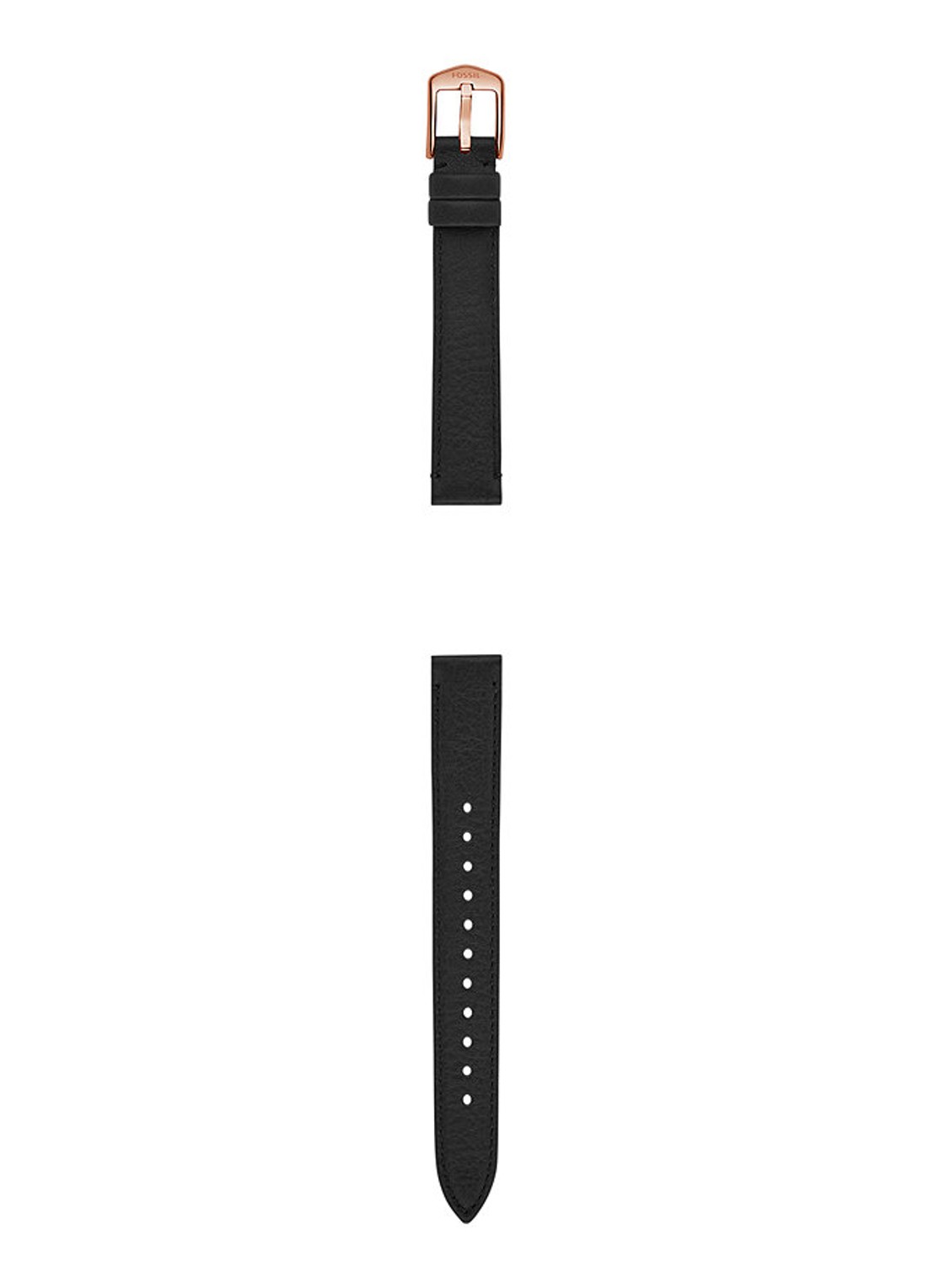 Fossil Horlogeband S141222 - detail 3 zwart