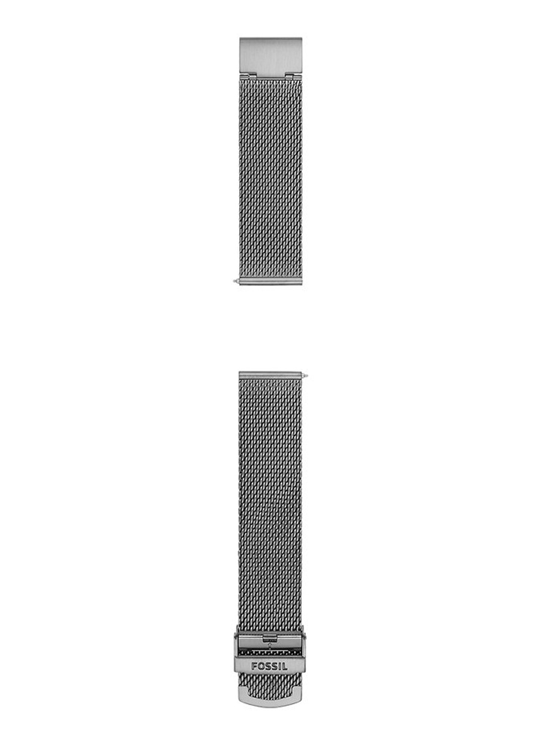 Fossil Horlogeband S221441 - detail grijs