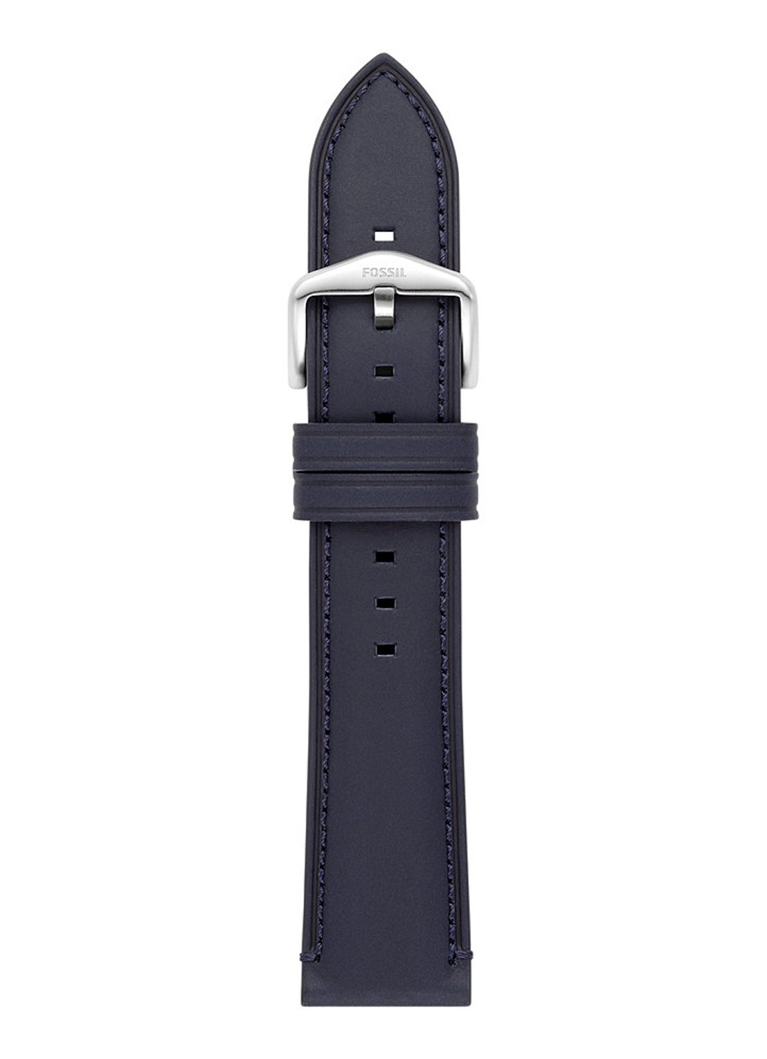 Fossil Horlogeband S221510 - detail 2 donkerblauw