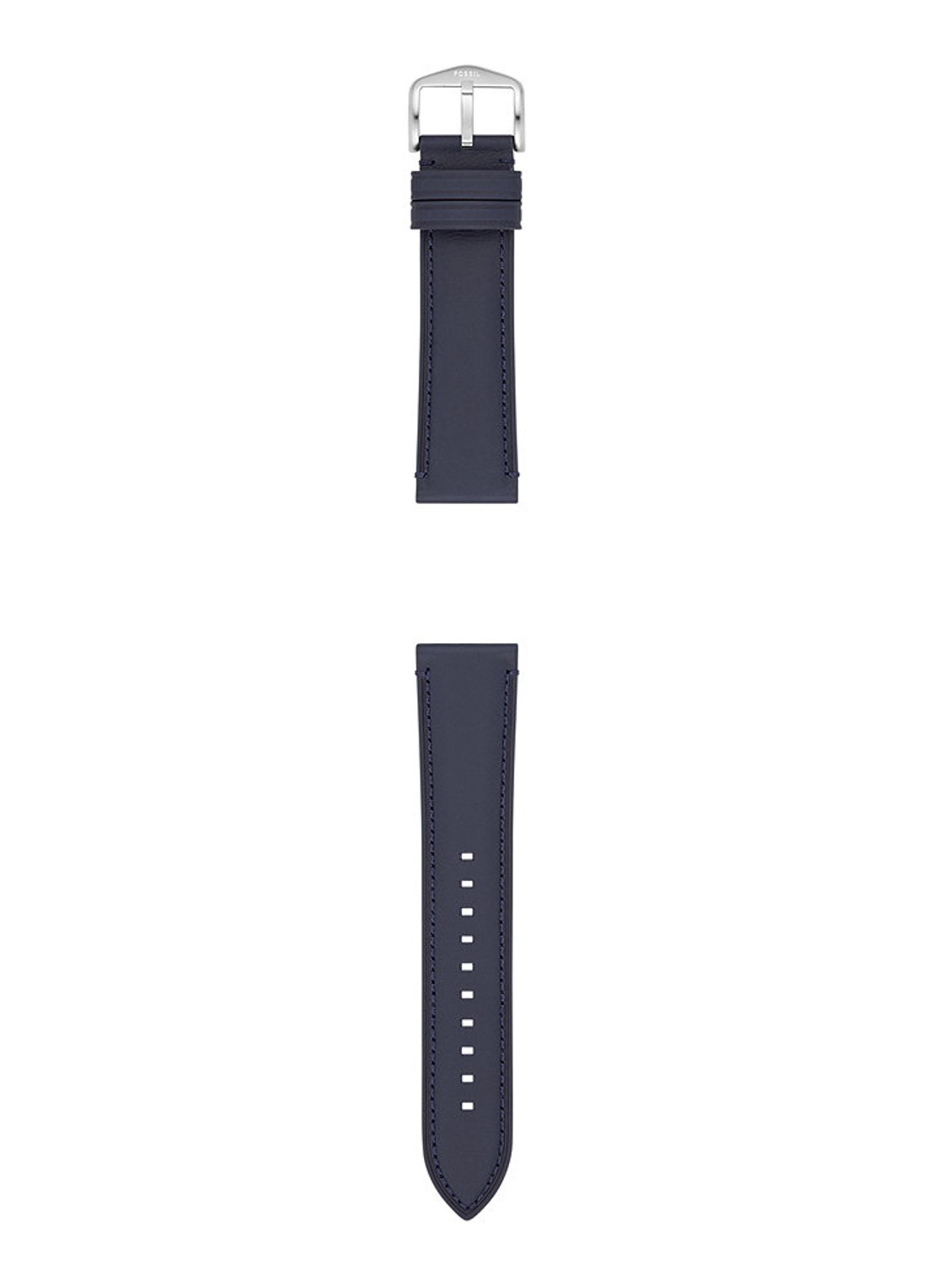 Fossil Horlogeband S221510 - detail 3 donkerblauw