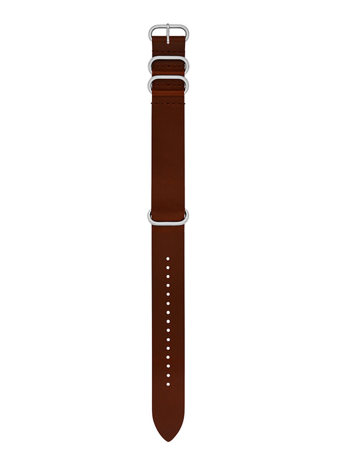 Fossil Horlogeband S221521 - detail 3 hazelnootbruin