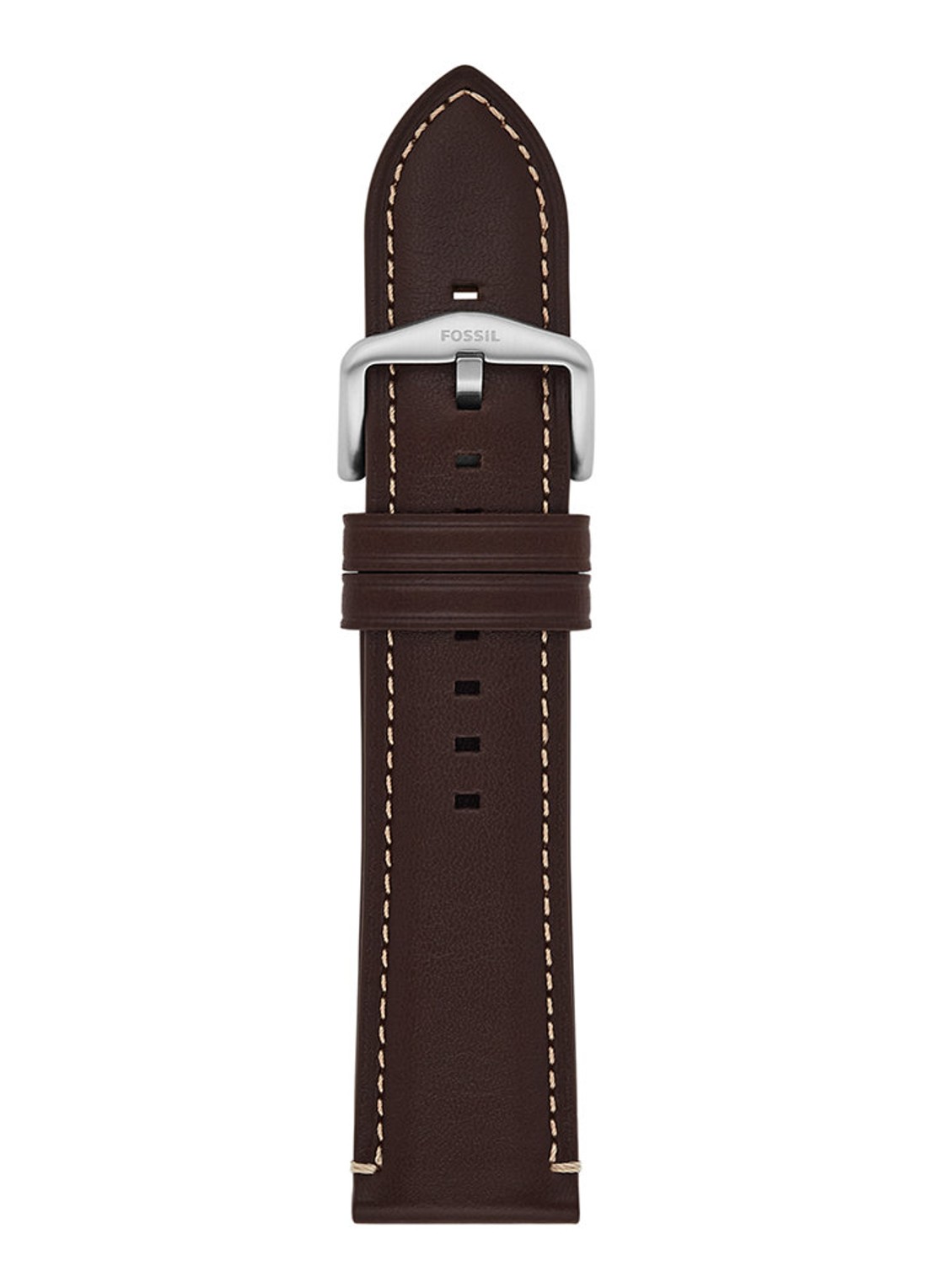 Fossil Horlogebandje S241096 - detail 2 bruin