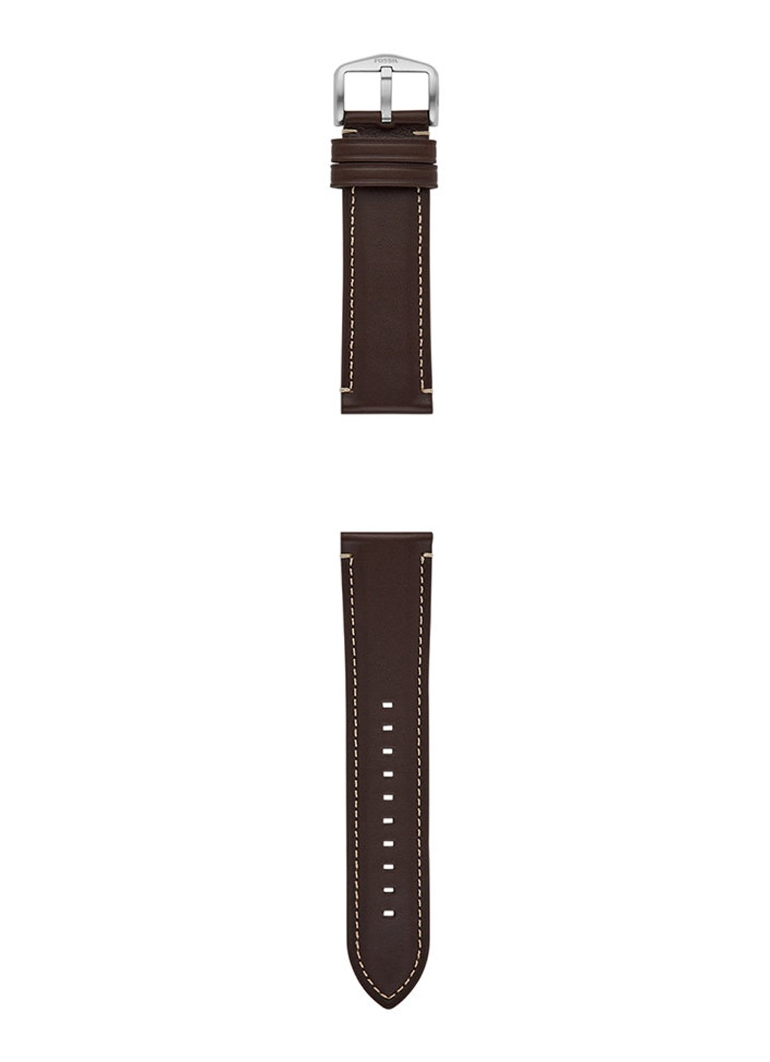 Fossil Horlogebandje S241096 - detail 3 bruin