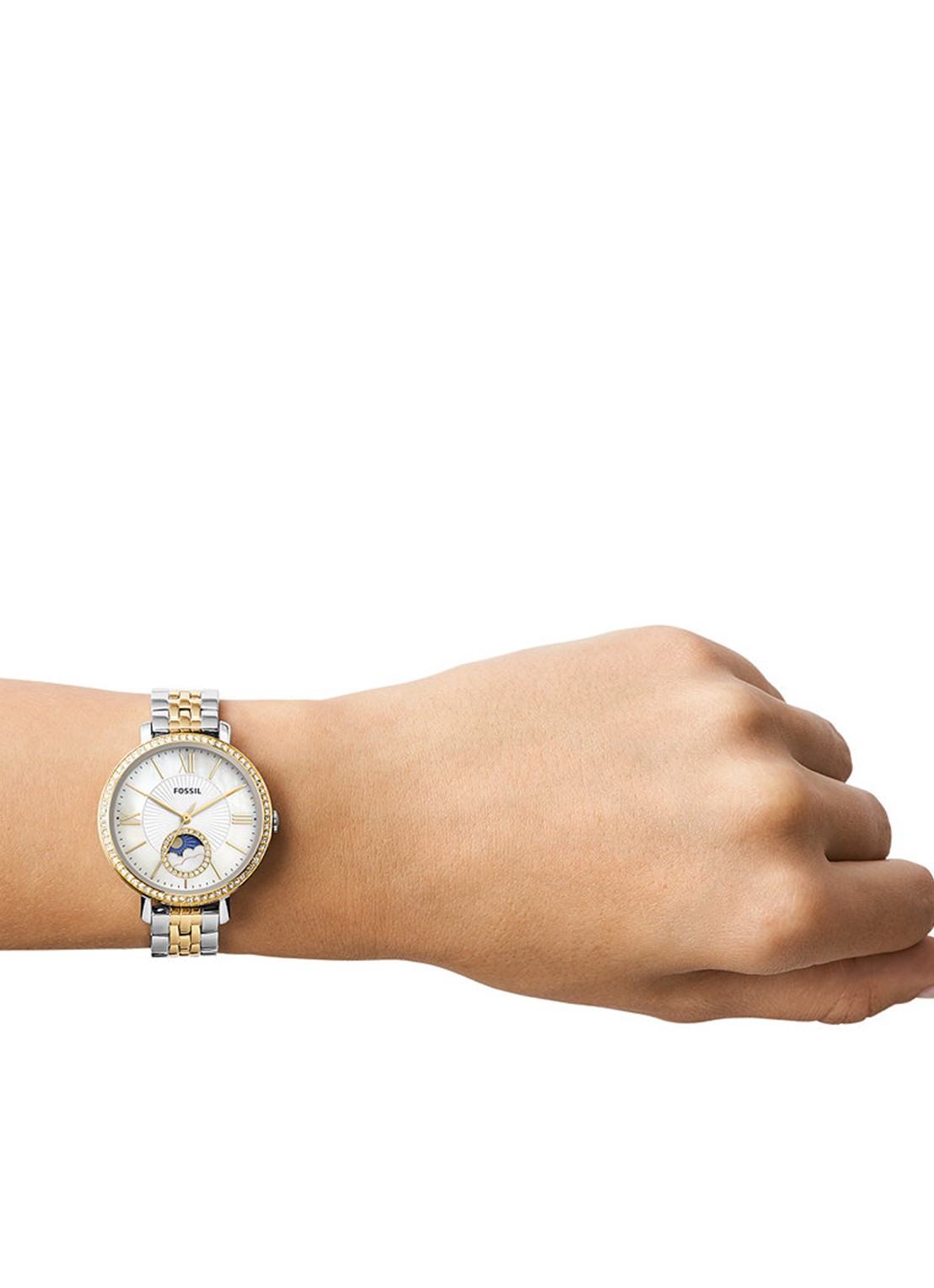 Fossil Jacqueline horloge ES5166 - detail 5 zilver