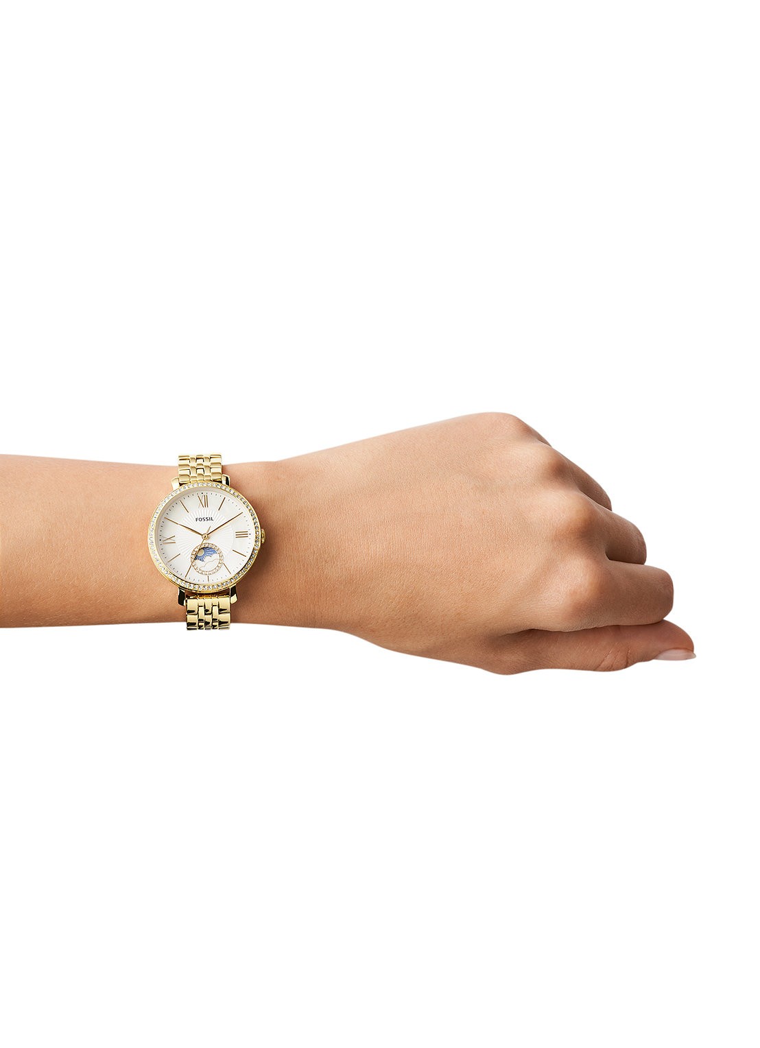 Fossil Jacqueline horloge ES5167 - detail 4 goud