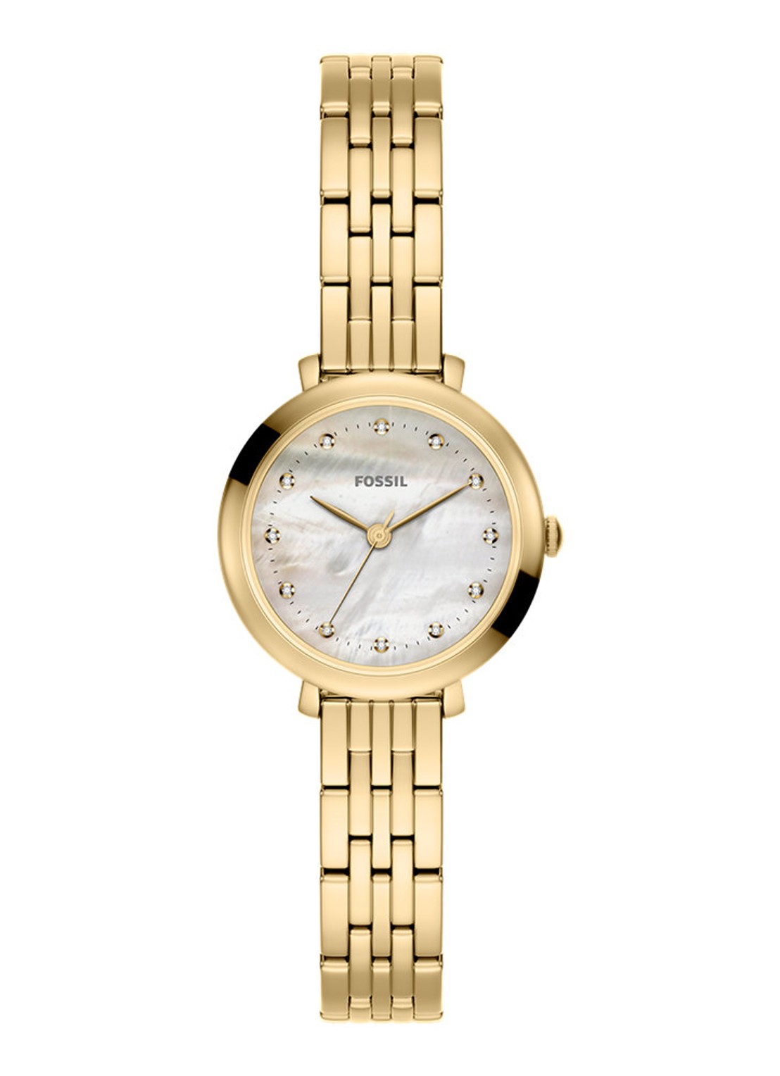 Fossil Jaqueline horloge ES5501 - voorkant goud