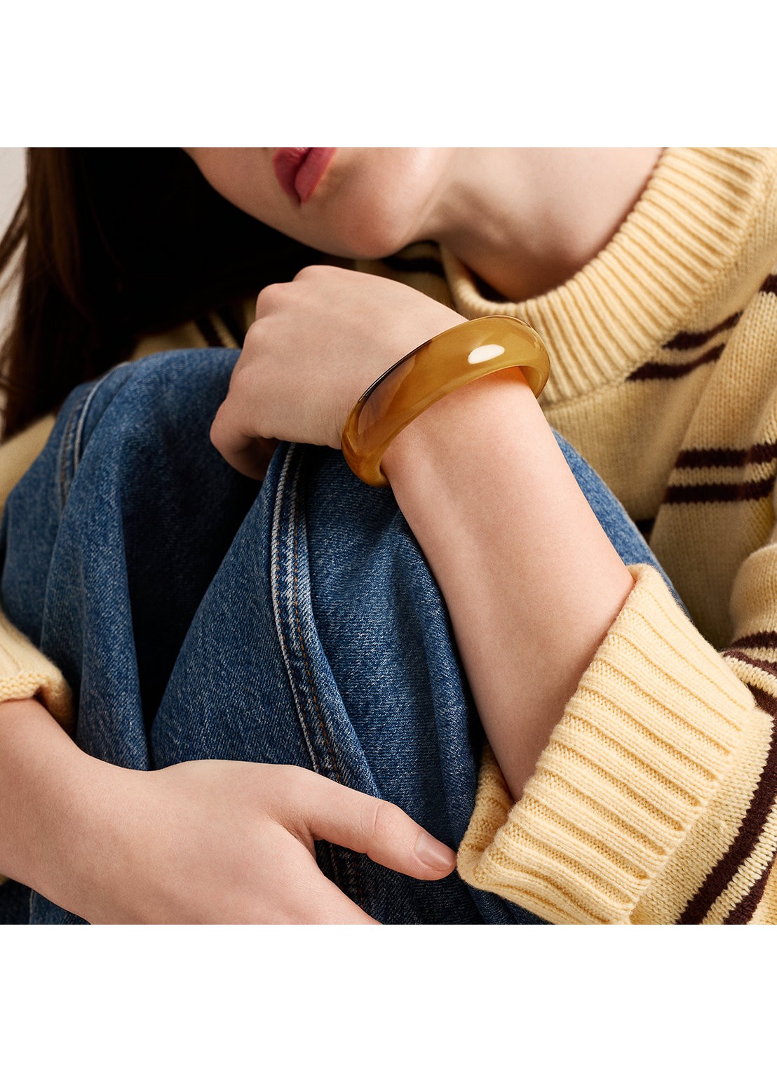 Fossil Jewelry armband JA7331240 - detail 4 bruin