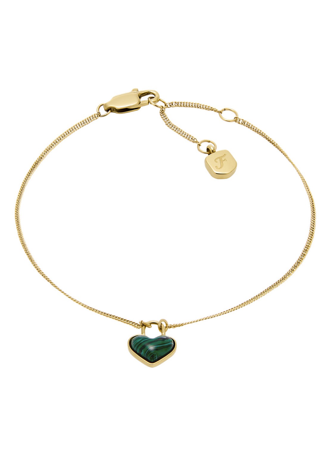 Fossil Jewelry armband JF04858710 - voorkant goud