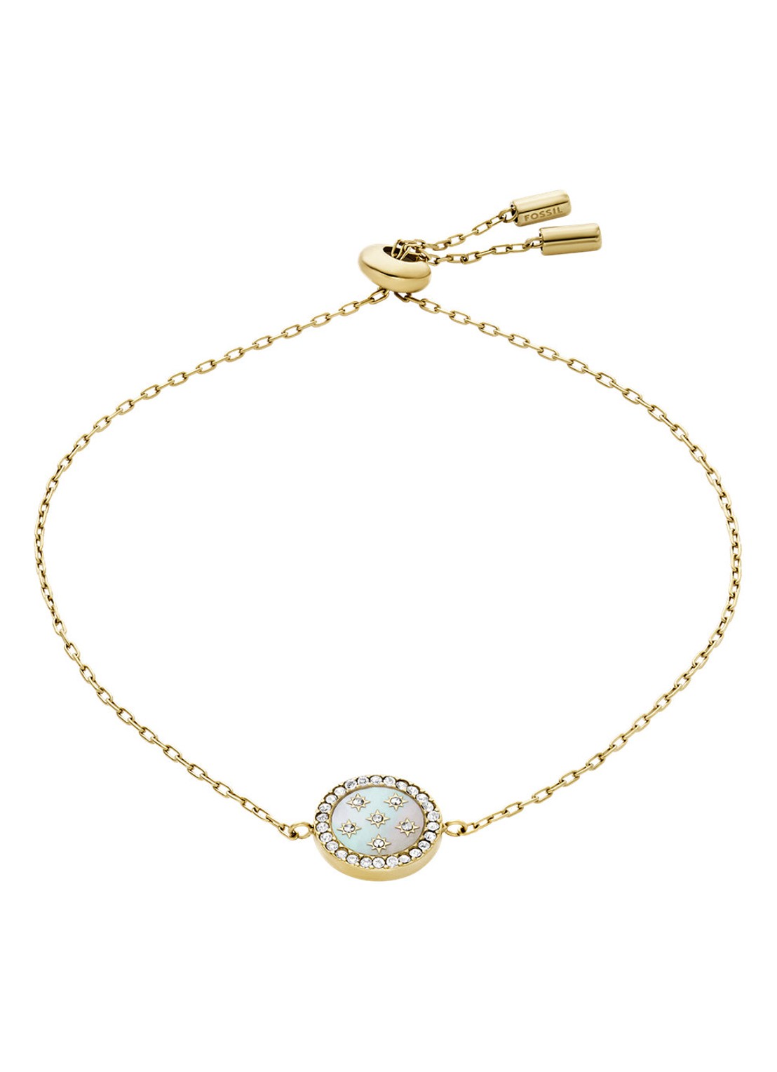 Fossil Jewelry armband JF04866710 - voorkant goud