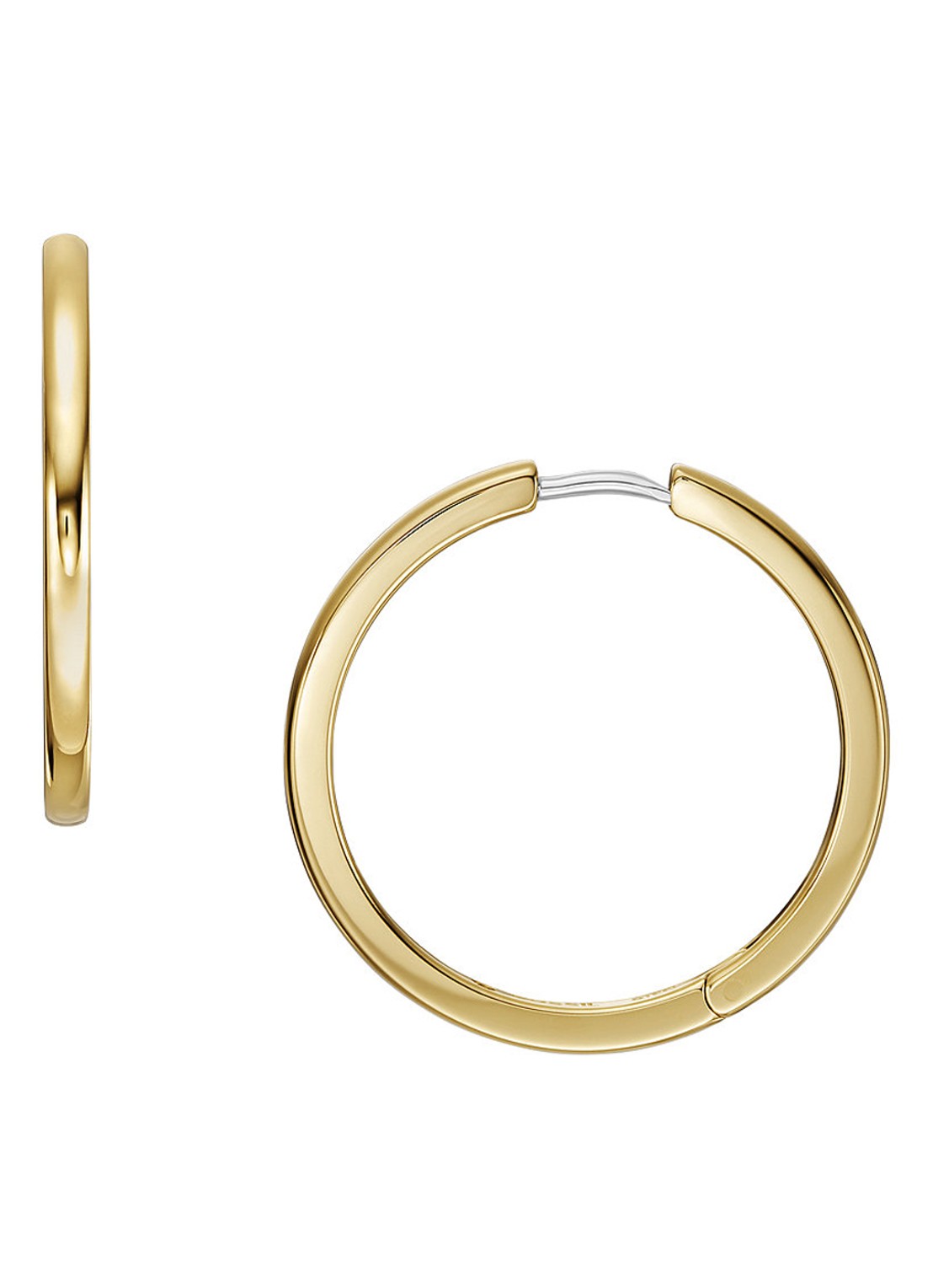 Fossil Jewelry oorringen JF04638710 - voorkant 2 goud