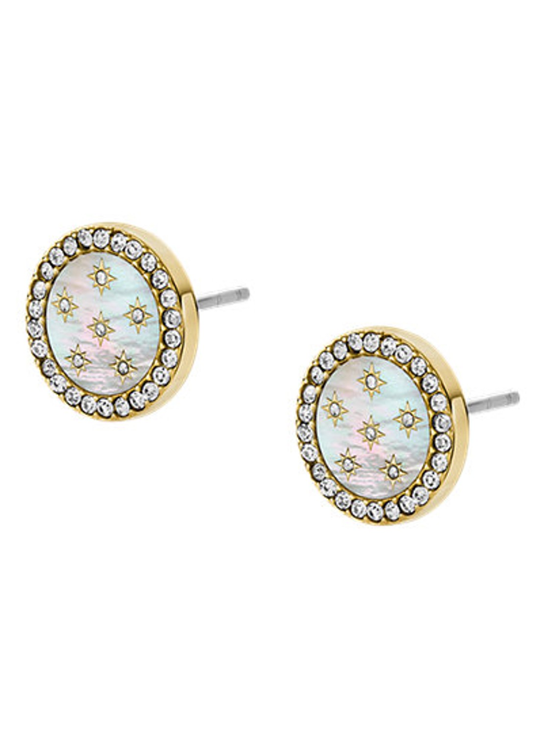 Fossil Jewelry oorstekers JF04868710 - detail 2 goud