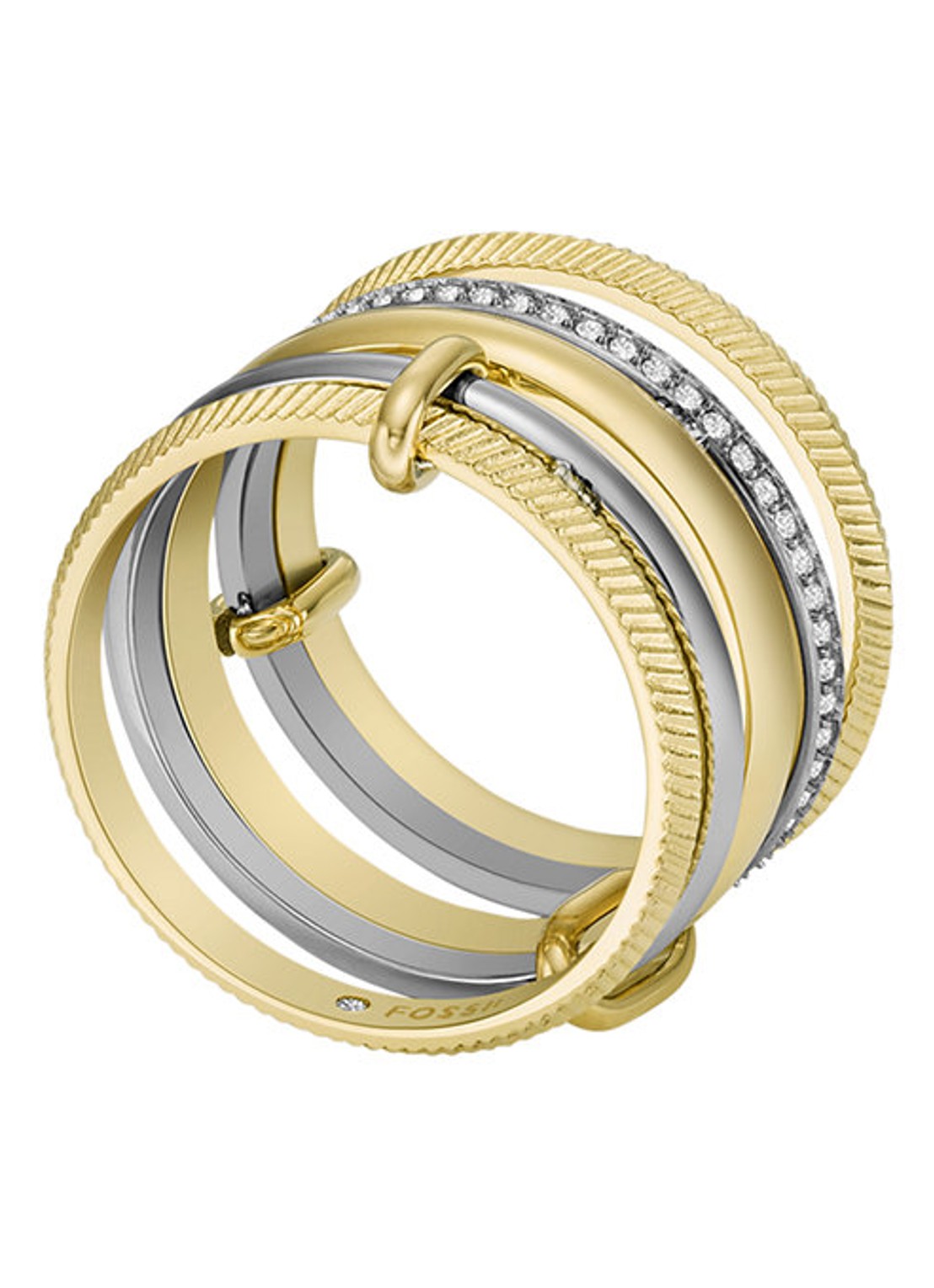 Fossil Jewelry ring JF04592998 - detail 2 goud