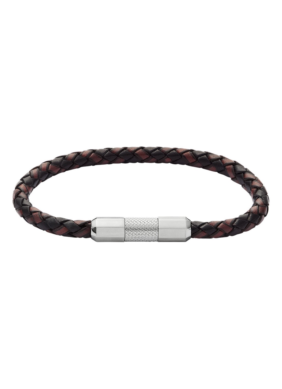 Fossil Knox armband JF04918040 - voorkant zilver