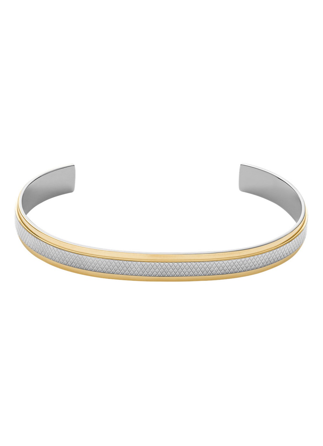 Fossil Knox bangle JF04916998 - voorkant 4 zilver