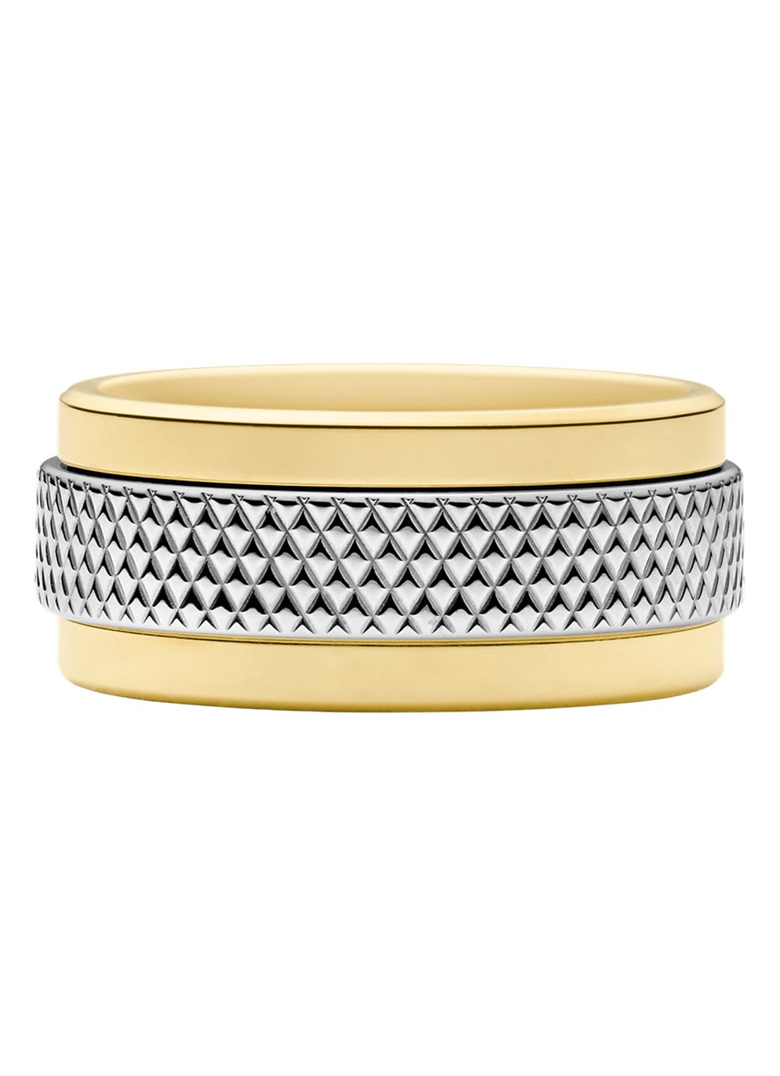 Fossil Knox ring  JF04917998 - voorkant goud