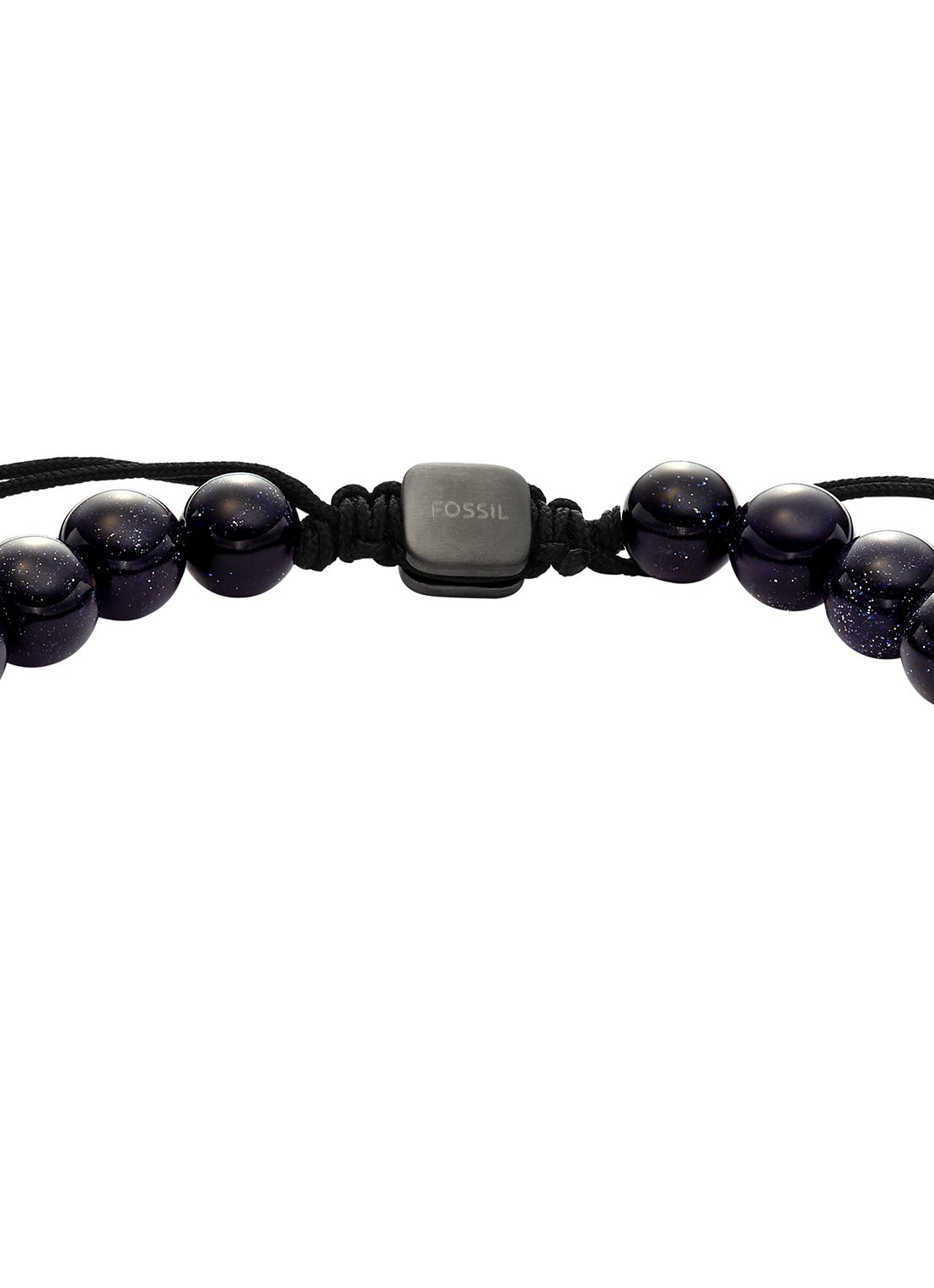 Fossil Kralenarmband  JF04819060 - detail 4 donkerblauw
