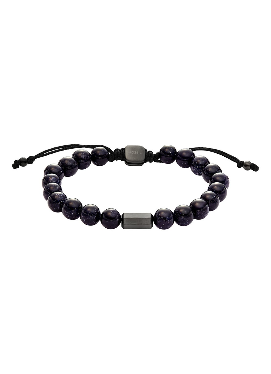 Fossil Kralenarmband  JF04819060 - voorkant donkerblauw