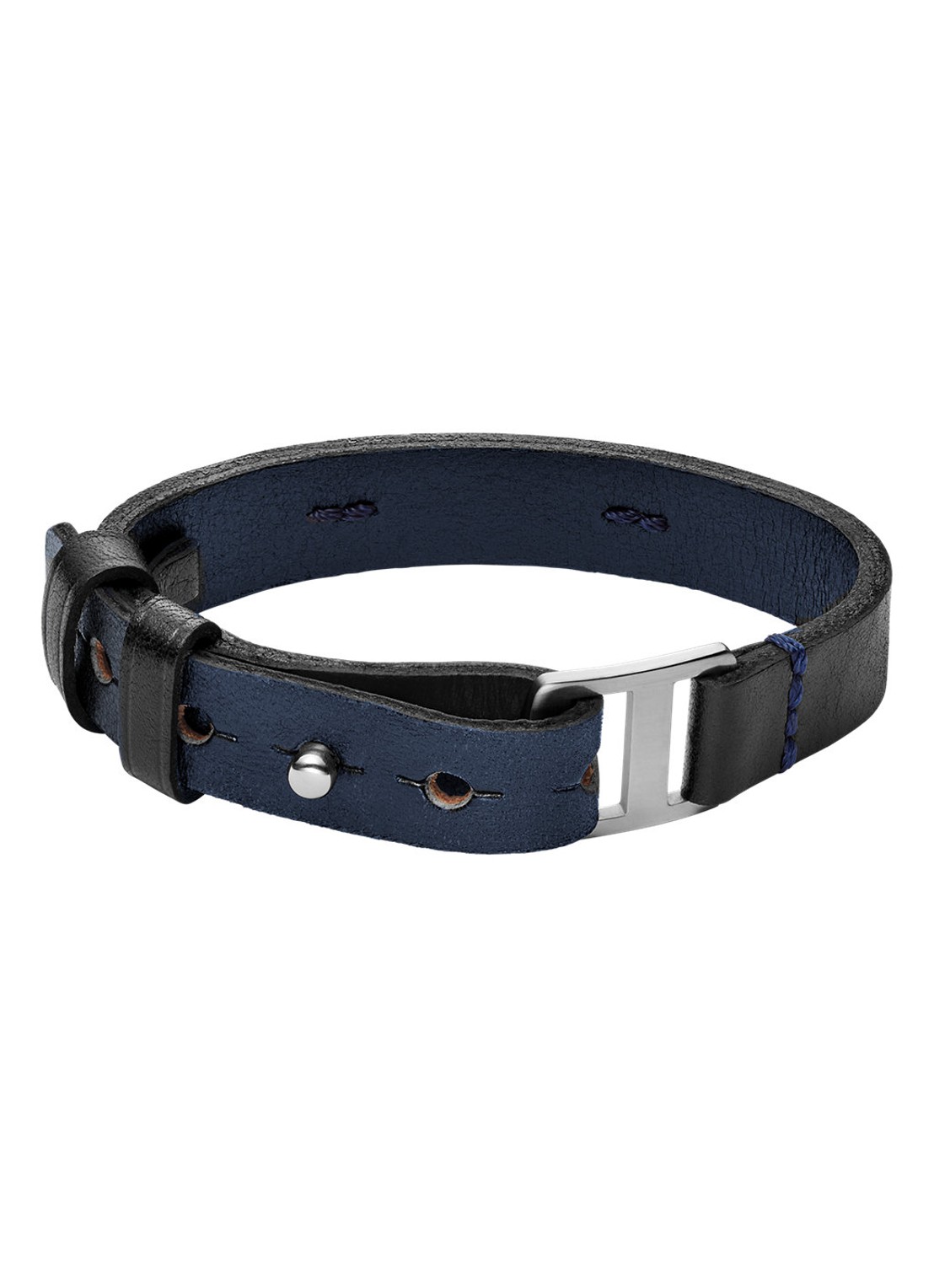Fossil Machine armband JF04964040 - detail 5 blauw