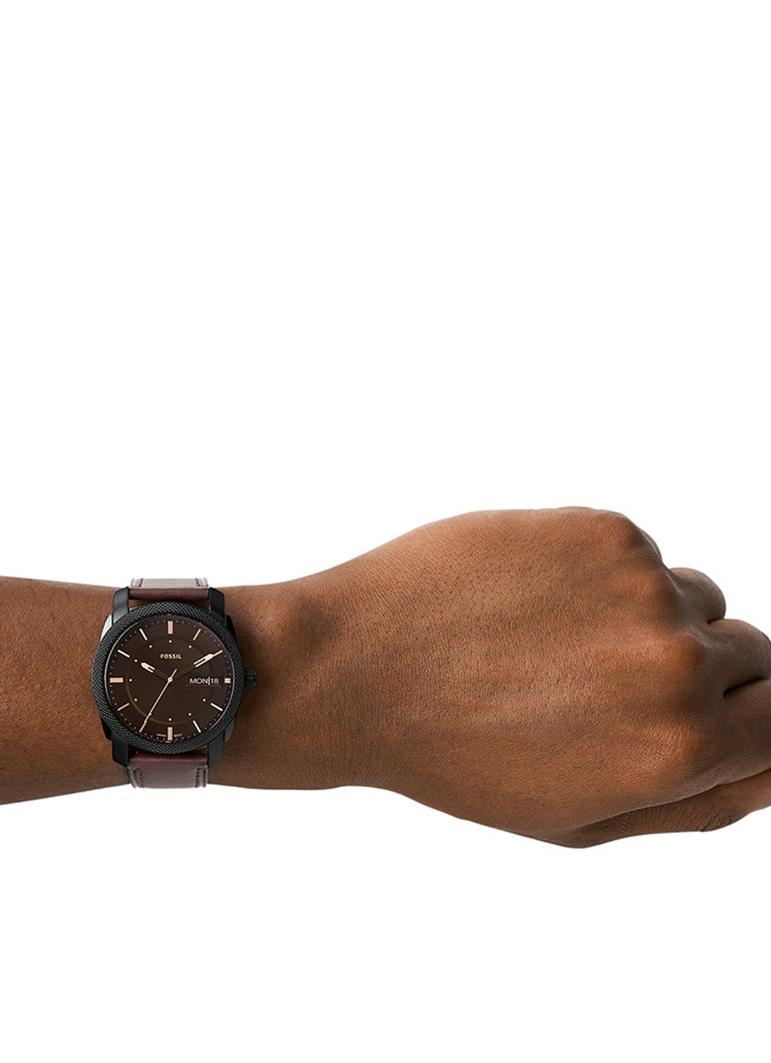 Fossil Machine horloge FS5901 - detail 4 zwart