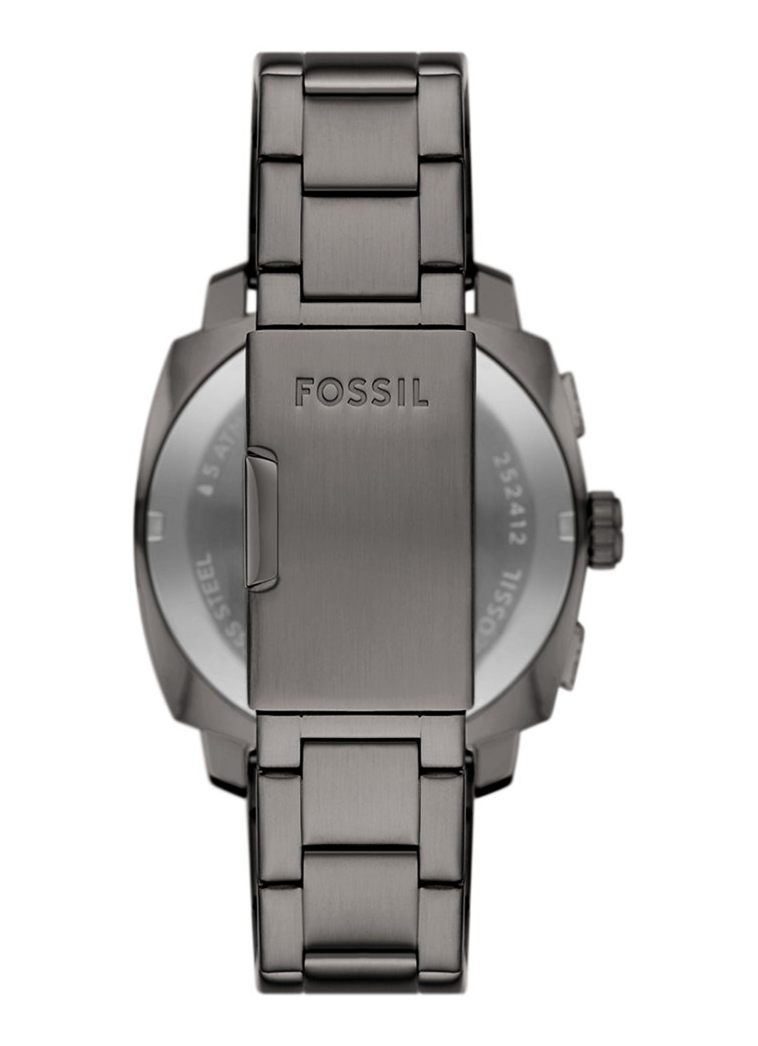 Fossil Machine horloge FS6098 - detail 2 antraciet